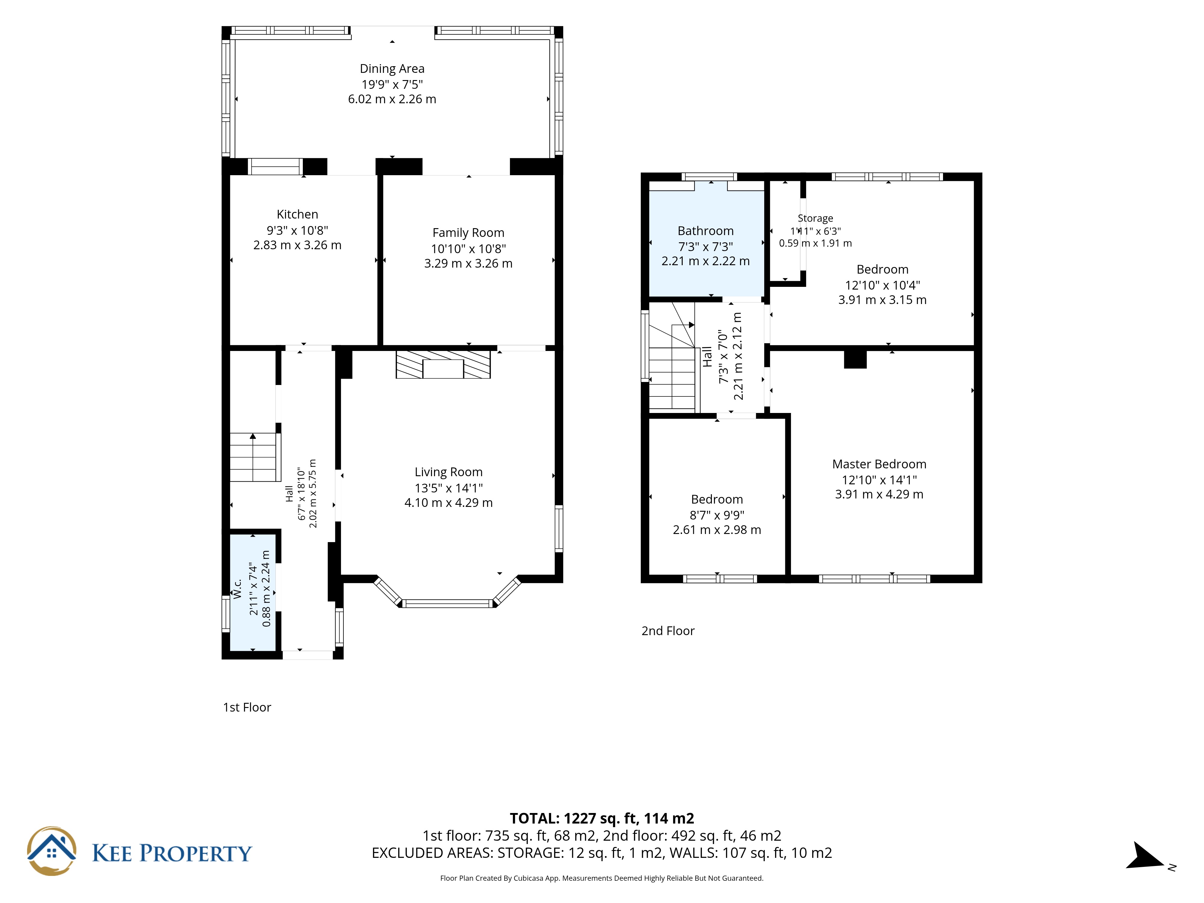 63, Campsie Drive, Glasgow floorplan