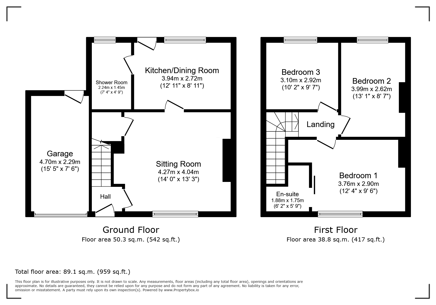 5, Mountain View, Chester floorplan