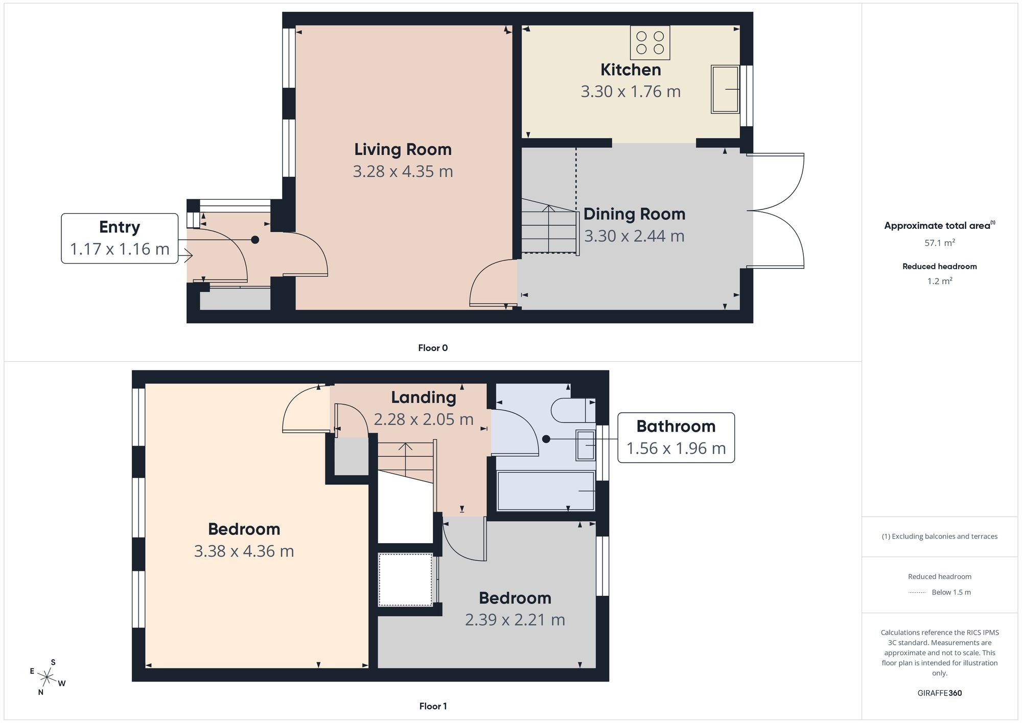 12 Heathwood Avenue, Newcastle Upon Tyne floorplan