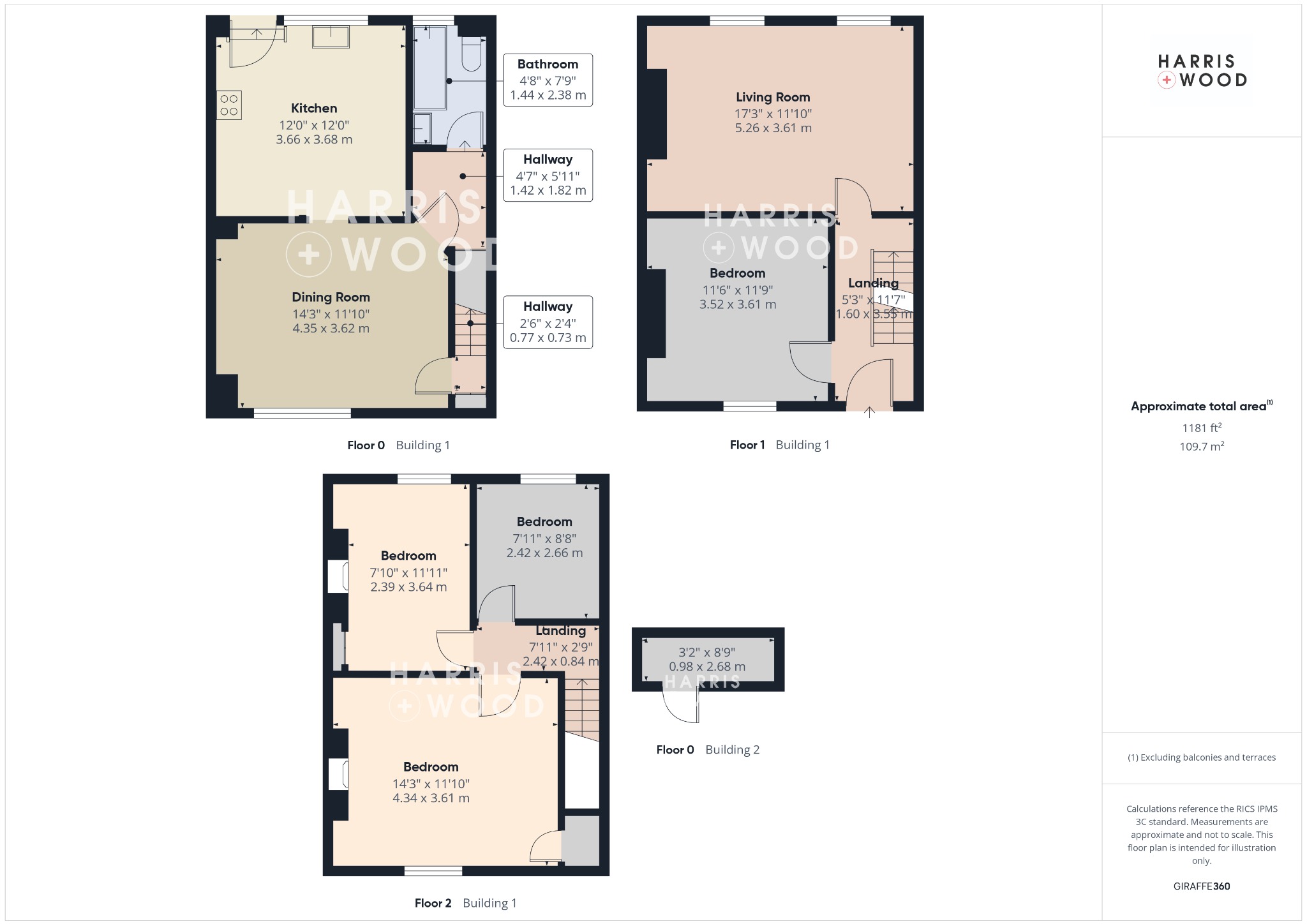 3 Maria Street, Harwich, Essex floorplan
