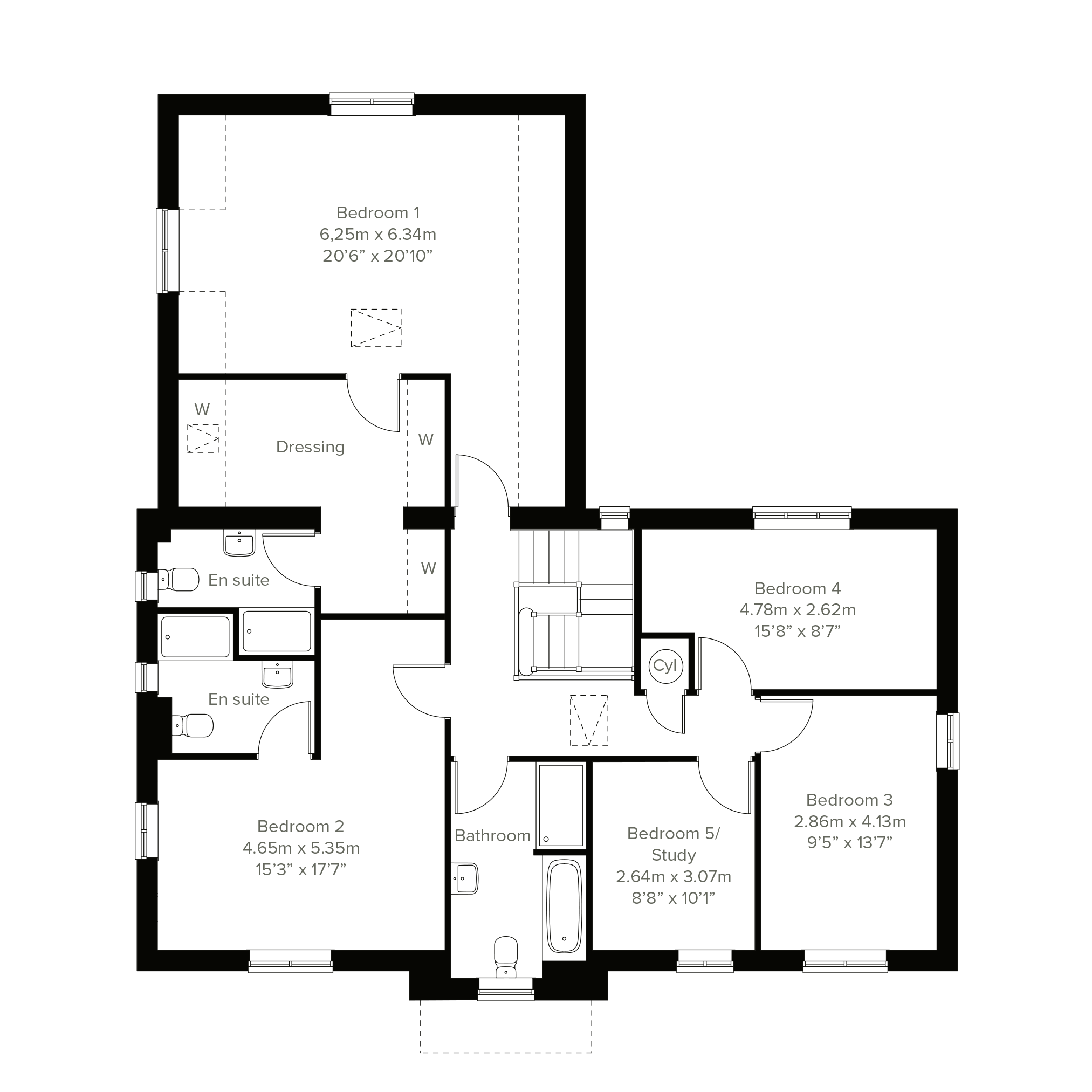 34, Sketchley Lane, Burbage floorplan
