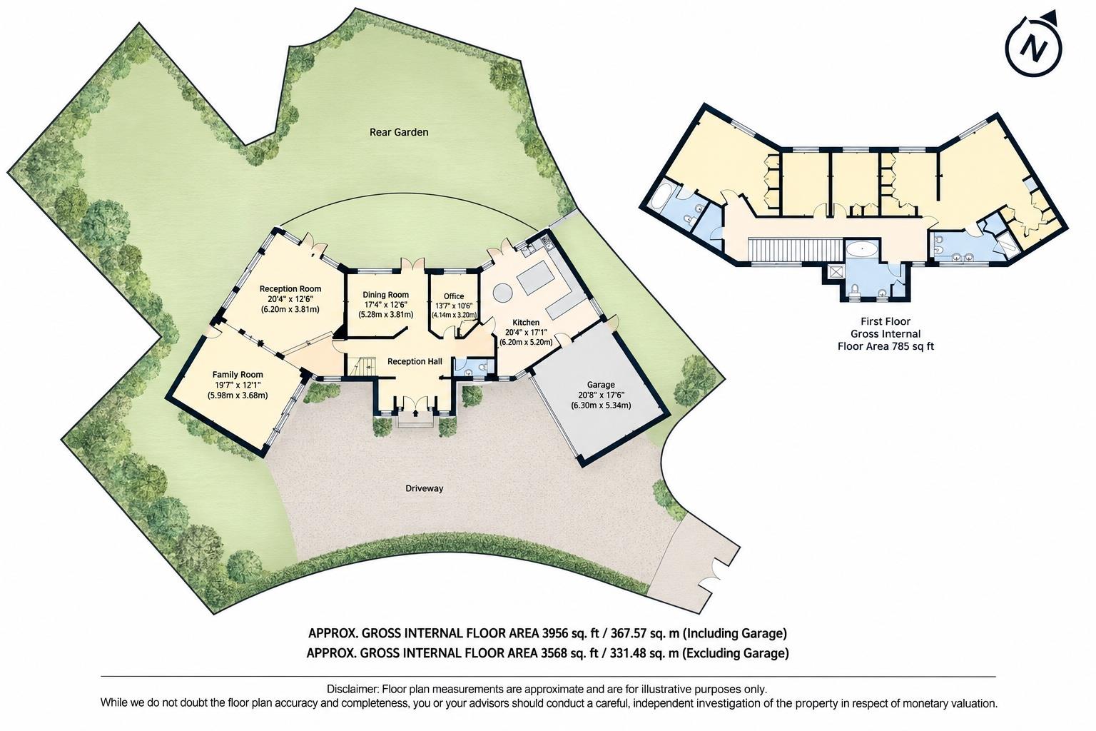 2, Laurino Place, Bushey floorplan