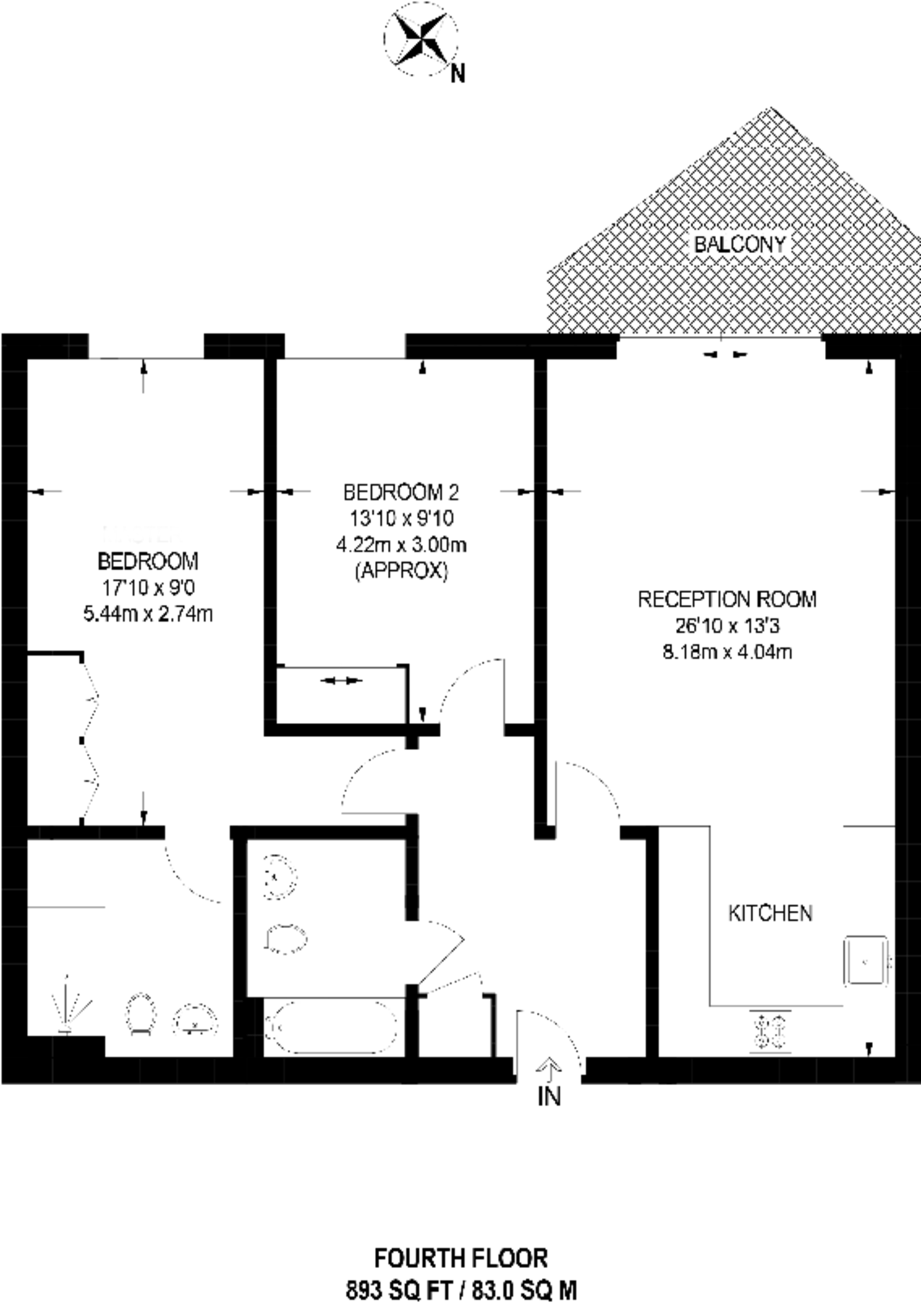 Nova Building, Isle Of Dogs floorplan