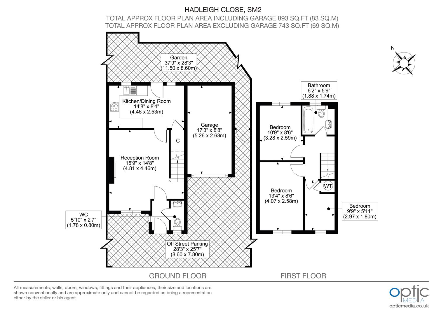 40, Hadleigh Drive, Sutton floorplan