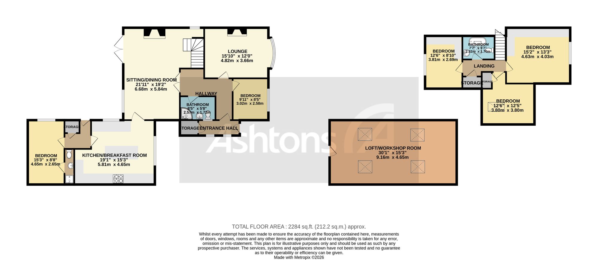 61 Victoria Road, Wigan floorplan