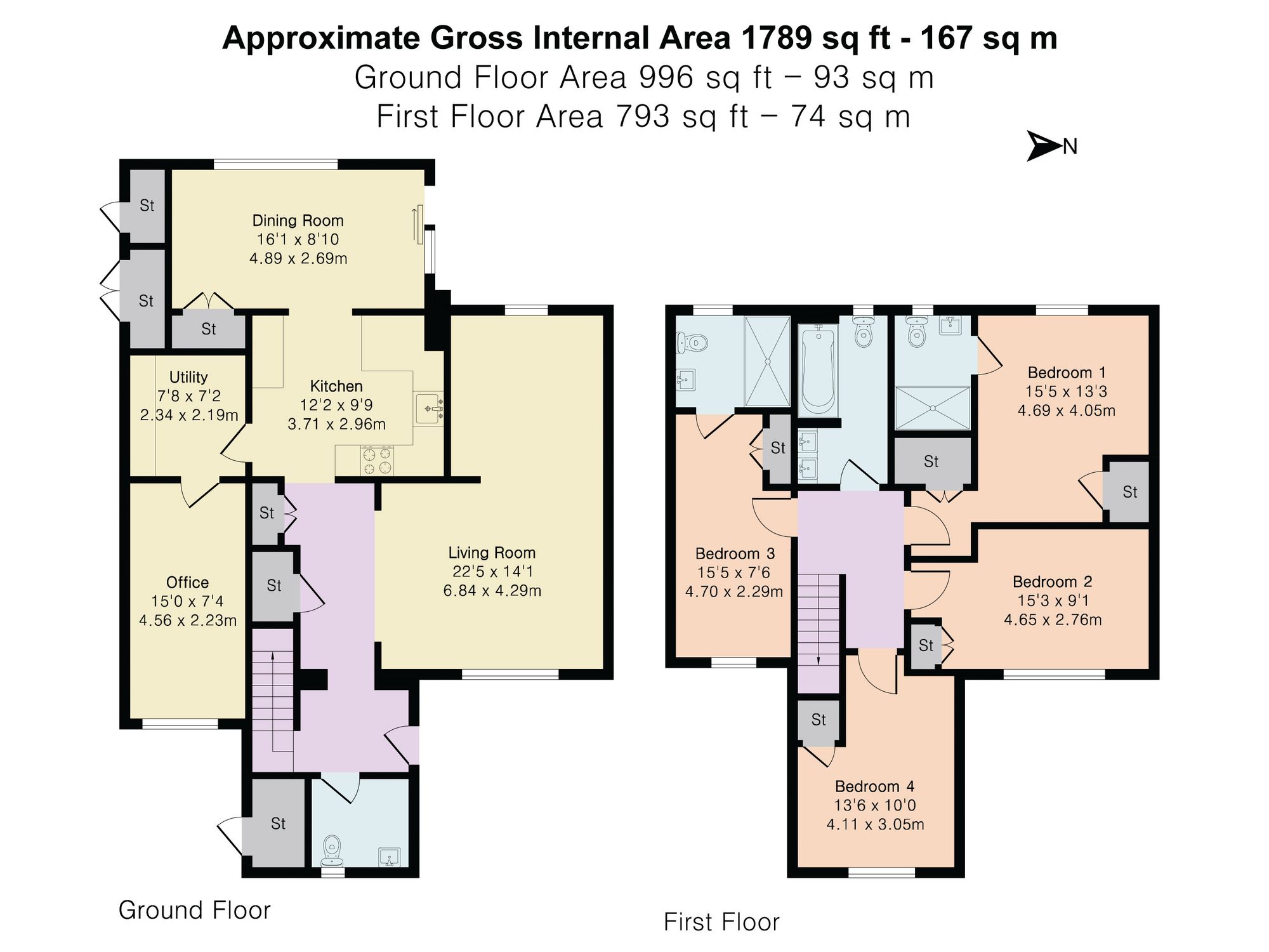 75 Nigel Road, Ely floorplan