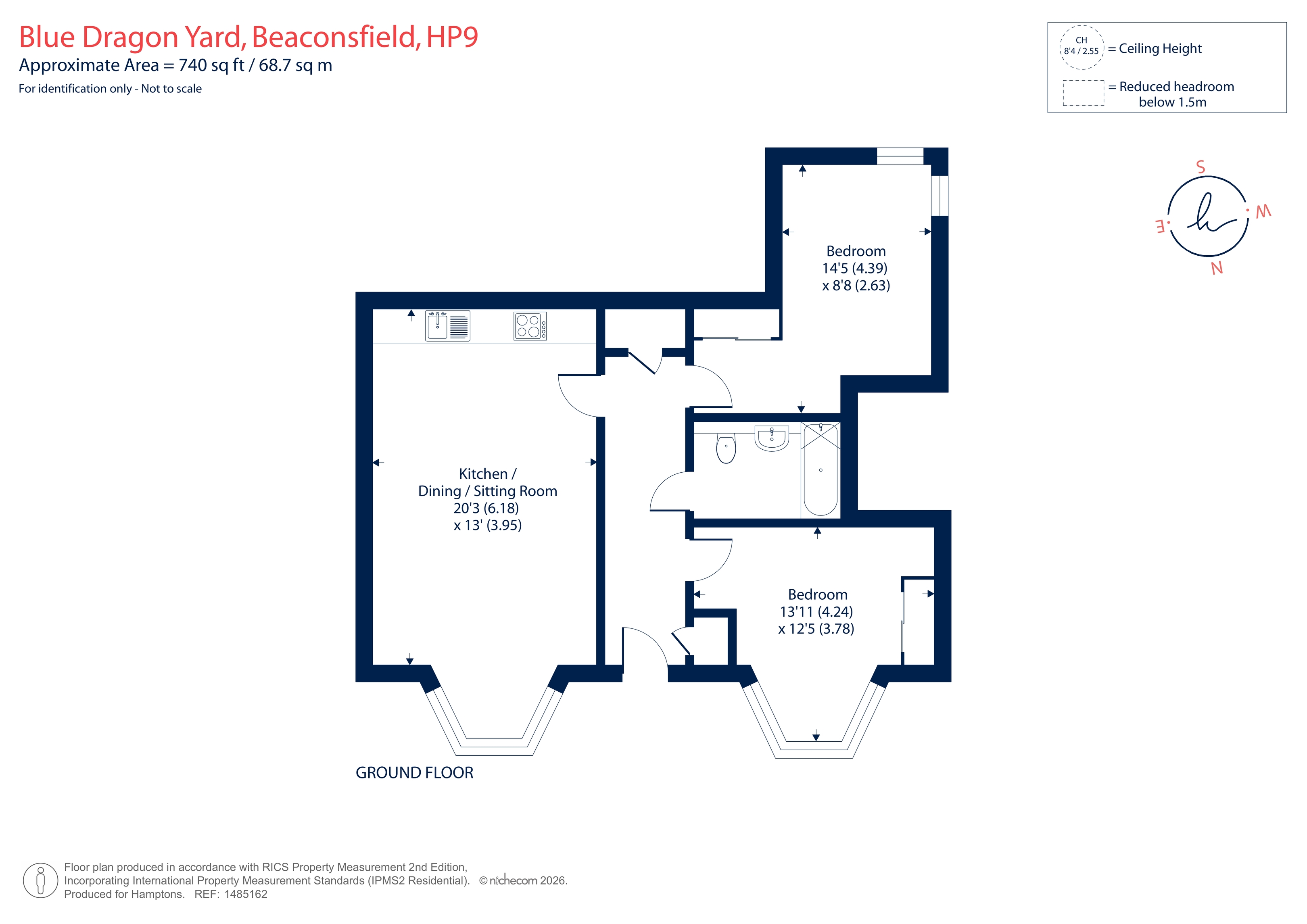 3, Blue Dragon Yard, Beaconsfield floorplan