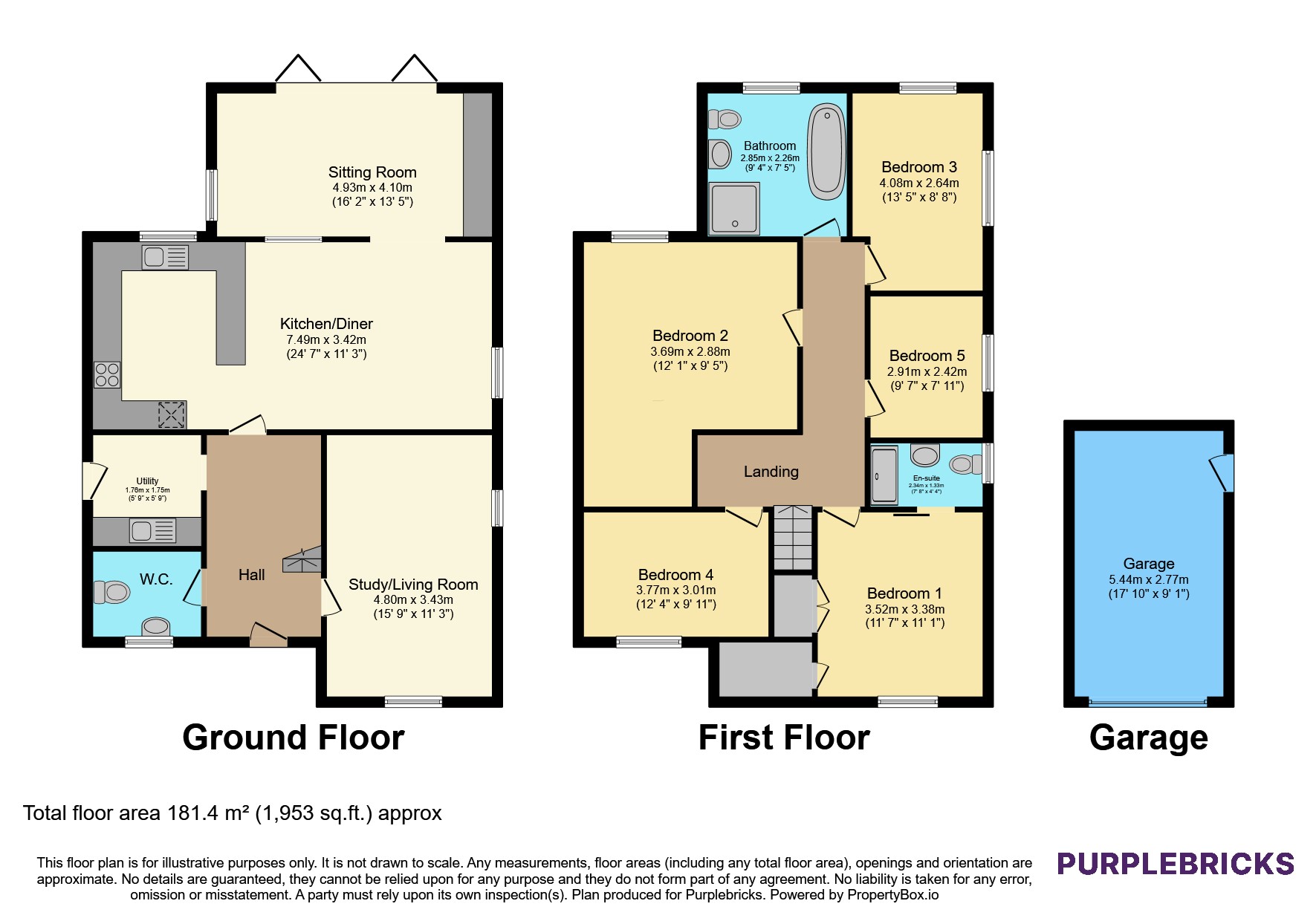 Coalport Drive, Winsford floorplan