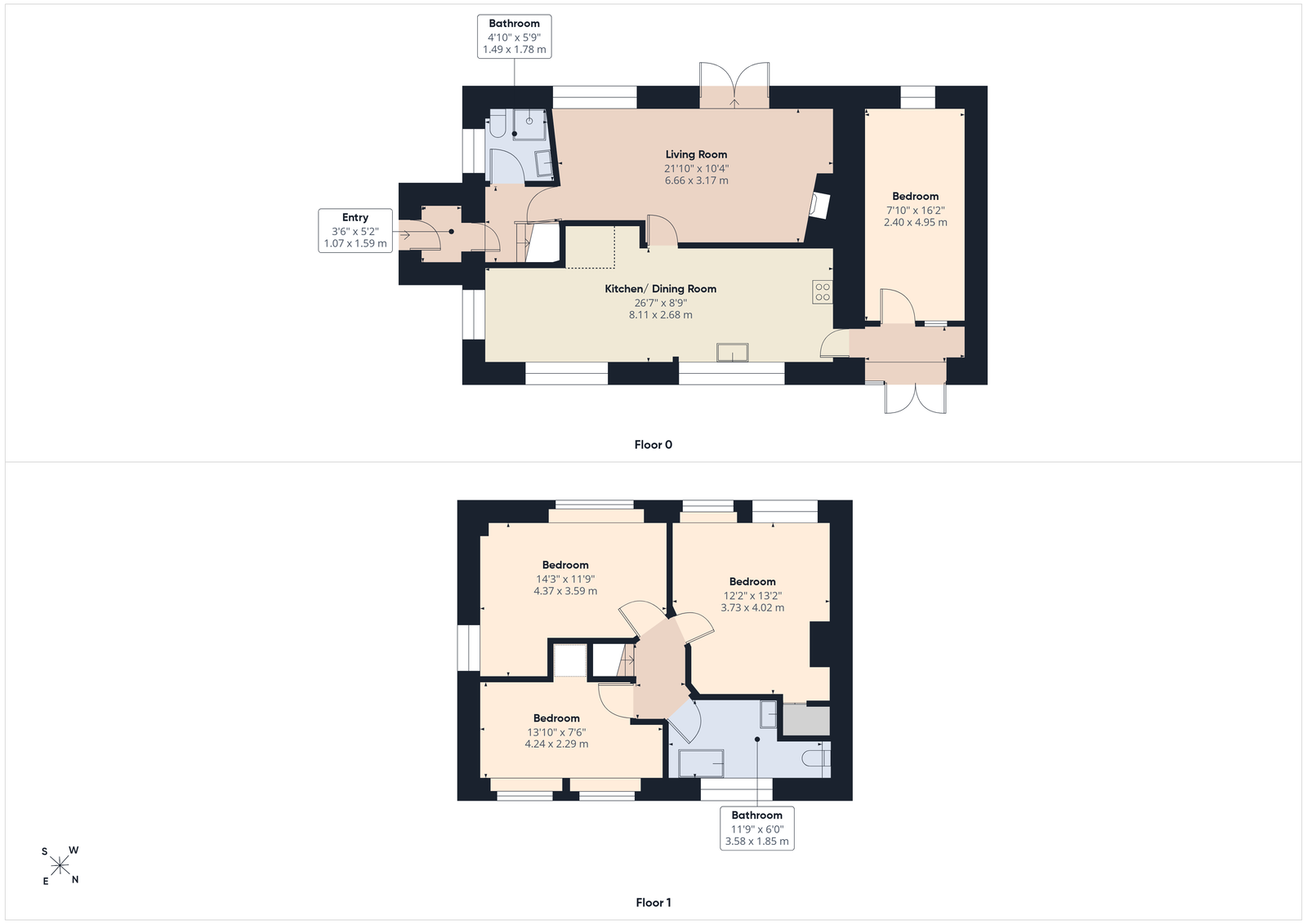 Chy Chapel, Lansallos floorplan