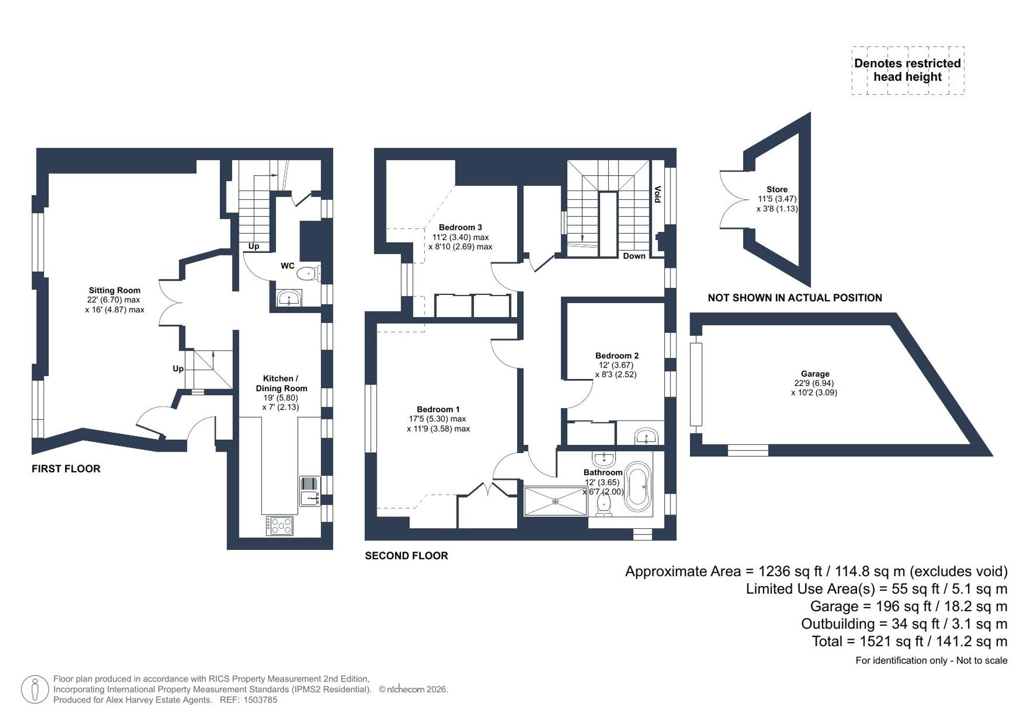 Flat 12a, Denne Park House Denne Park, Horsham floorplan