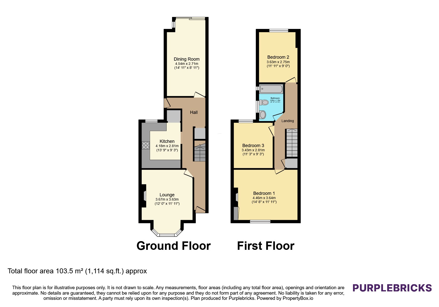 Beaulieu Road, Portsmouth floorplan