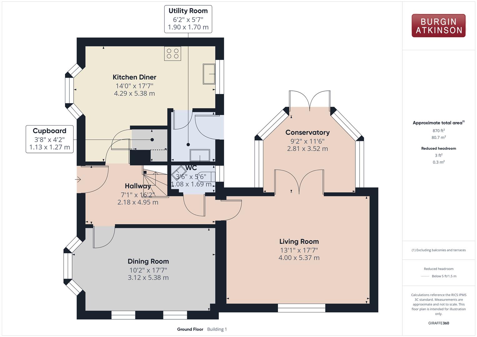 Oak House, Station Road, Retford floorplan