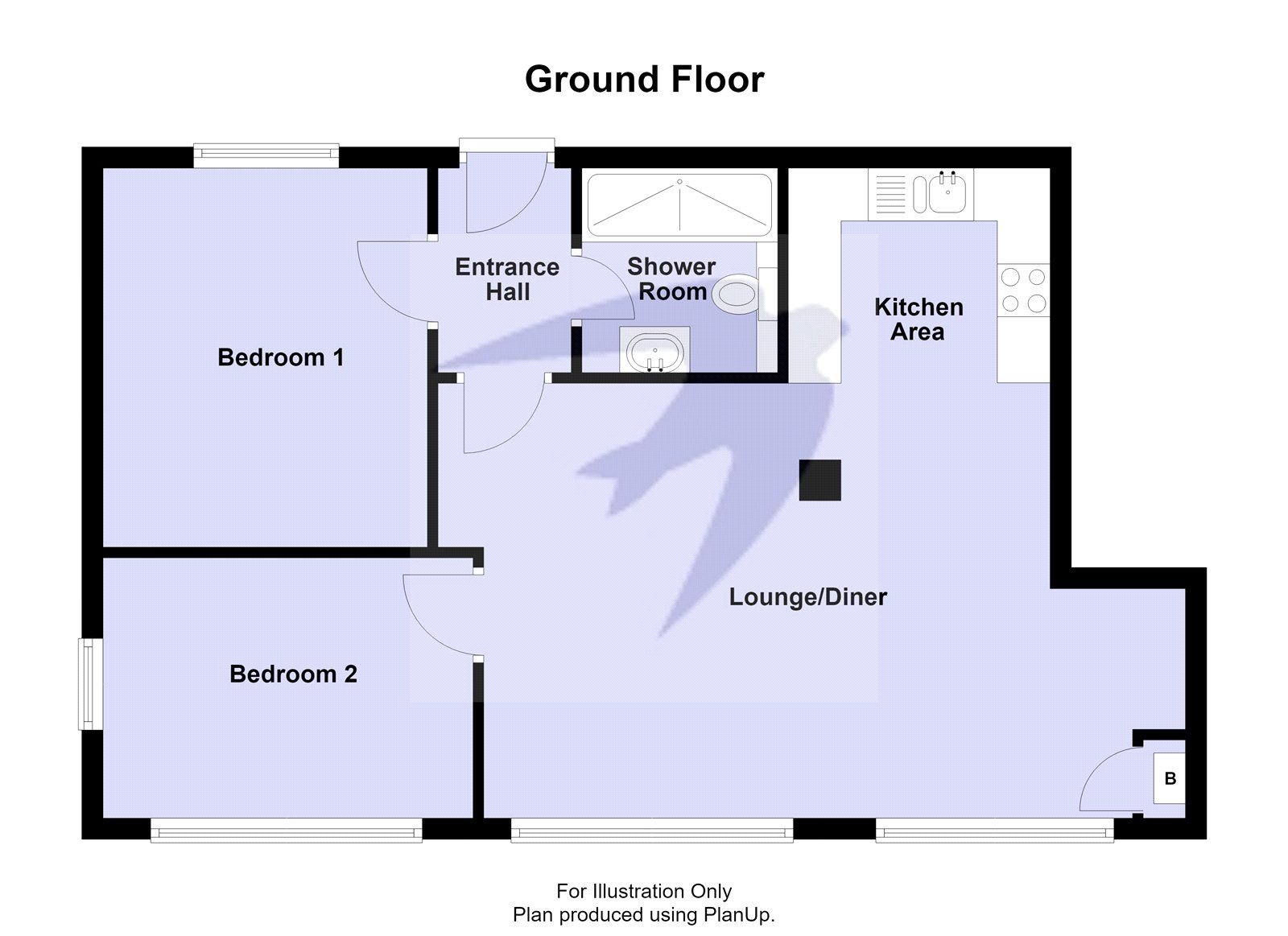 4 Prospect Court,, Foots Cray High Street, Sidcup floorplan