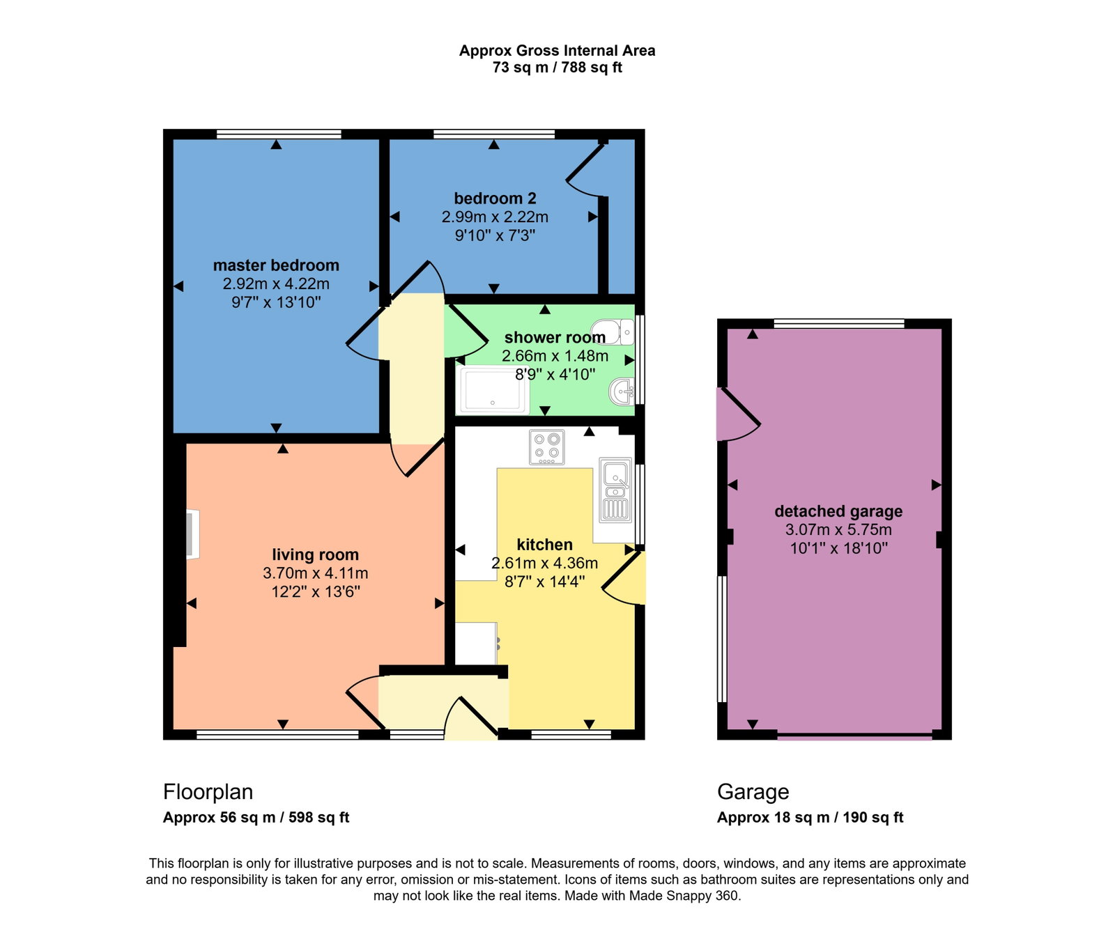 40, Holmrook Road, Carlisle floorplan