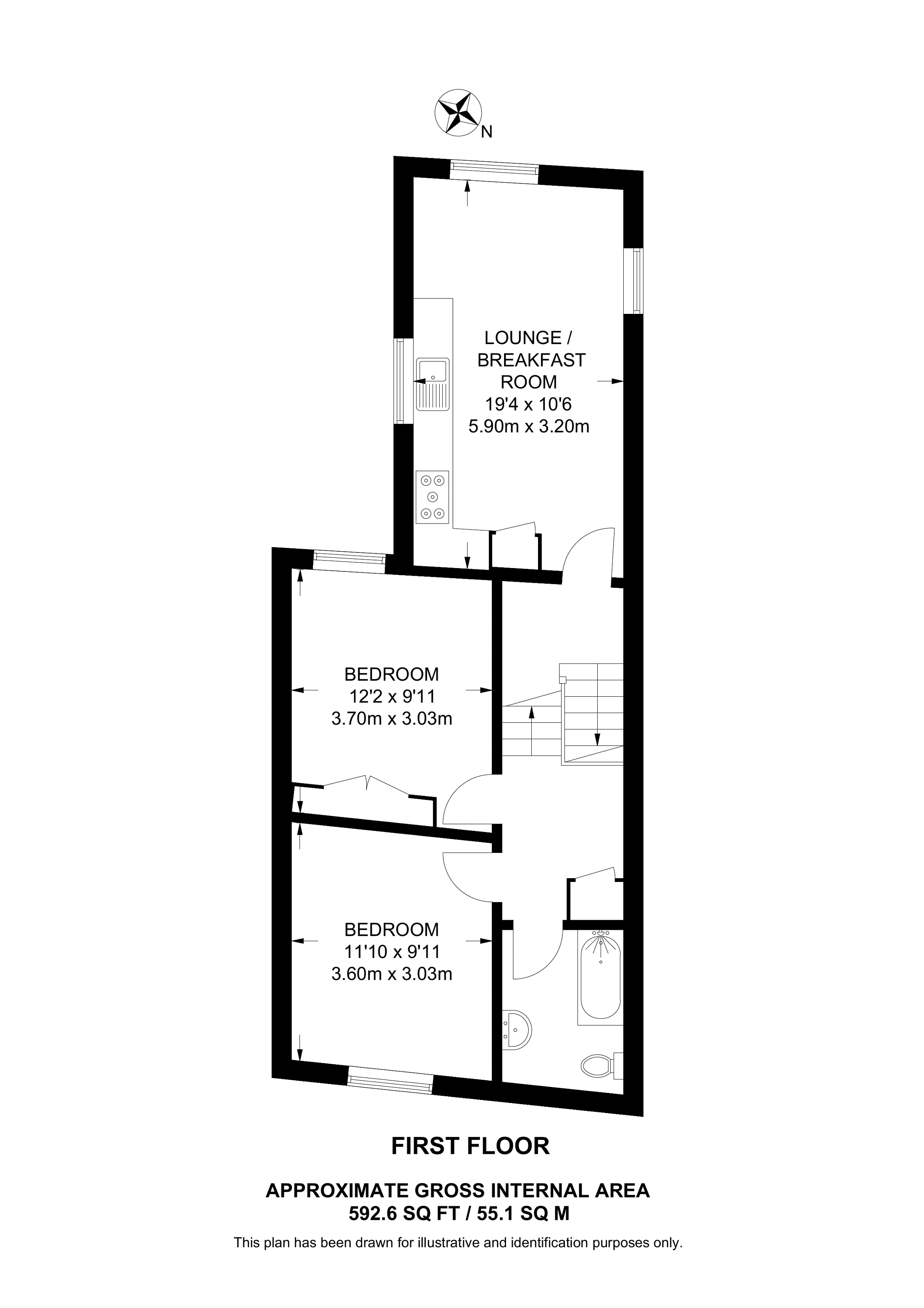 Maynard Road, Walthamstow Village floorplan