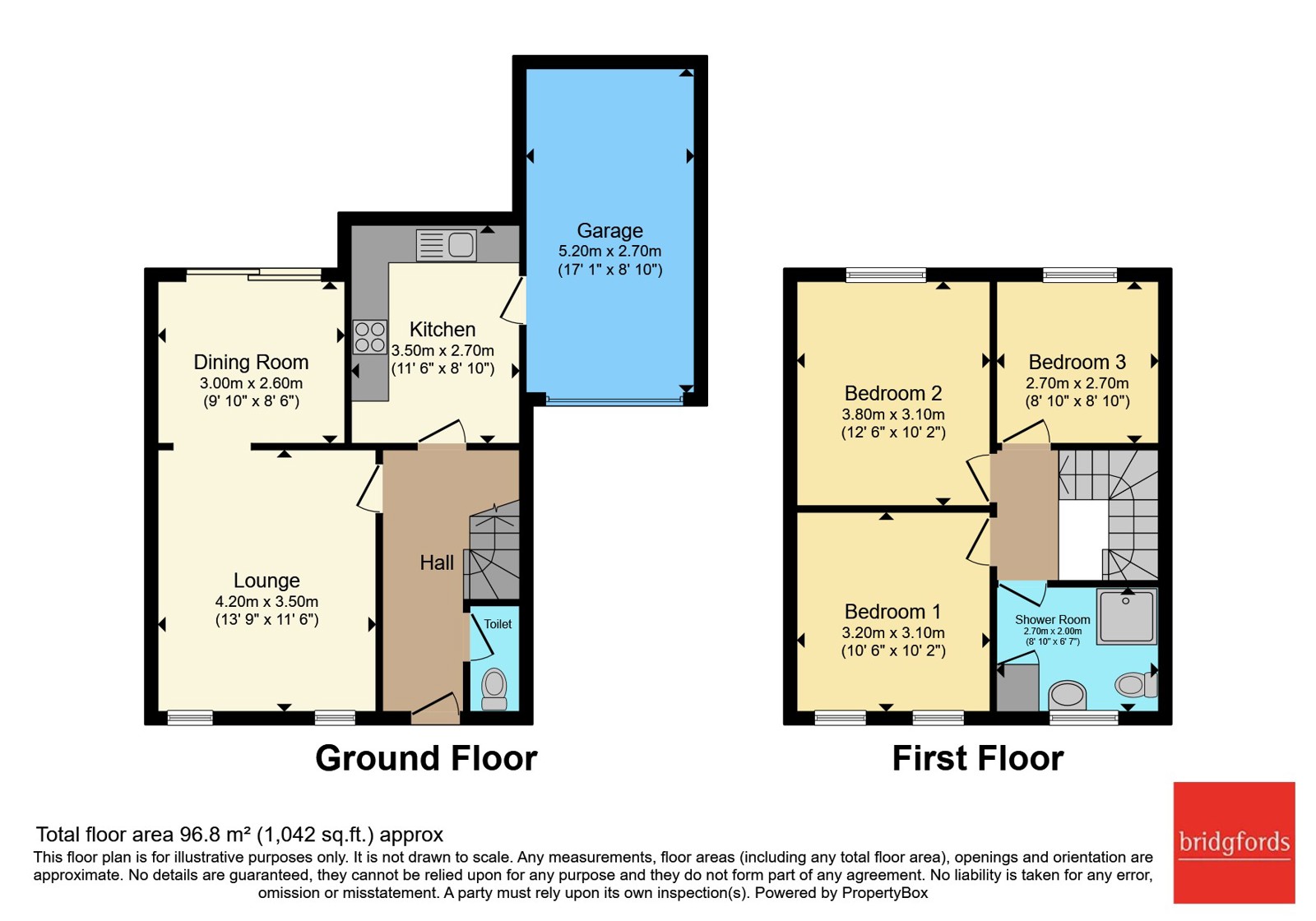 1, St. Giles Close, Durham floorplan