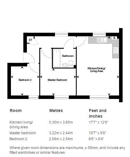 2 Bedrooms Flat for sale in Oakbrook San Andres Drive, Newton Leys, Bletchley, Milton Keynes MK3