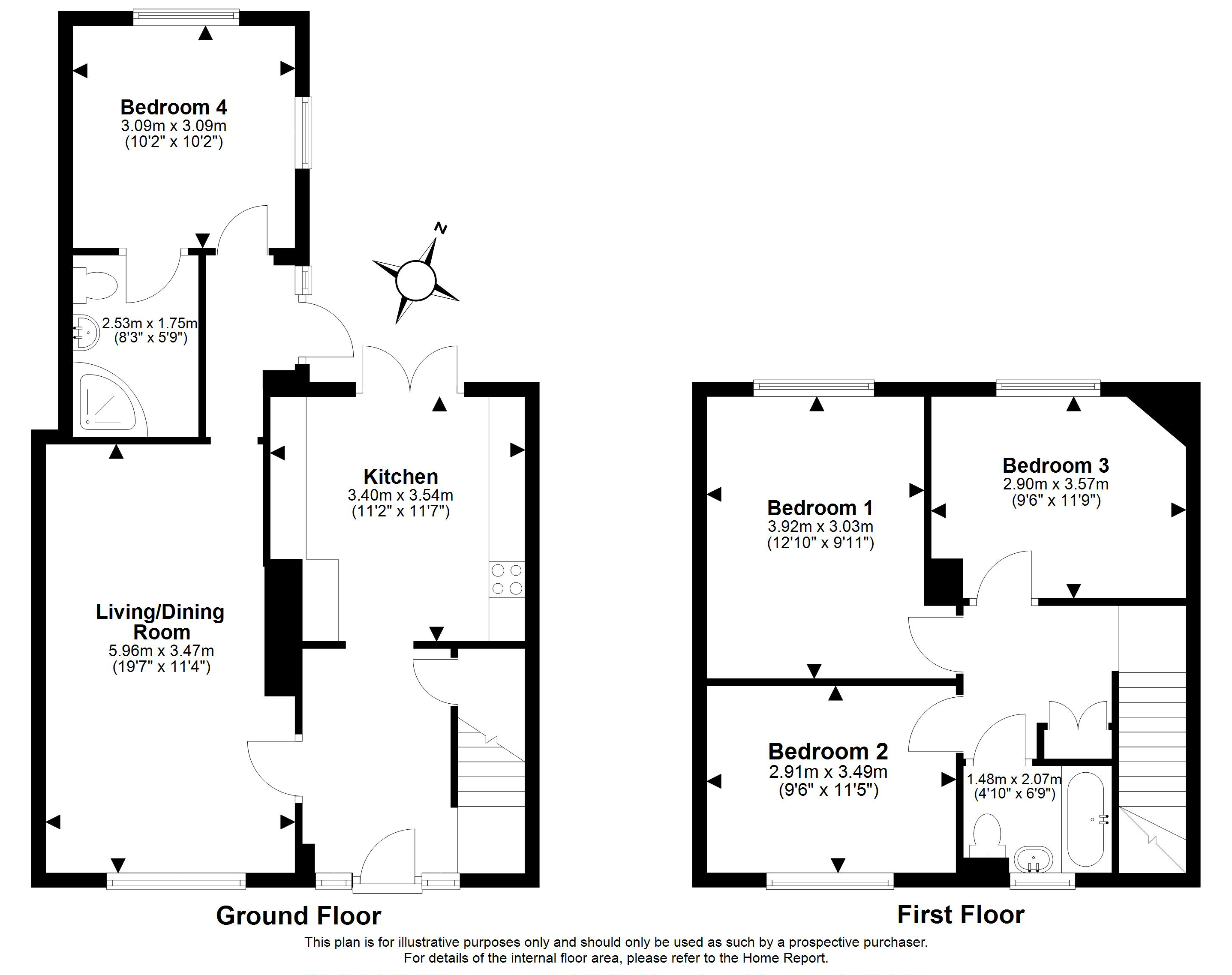 20, Lady Nairne Crescent, Duddingston, Edinburgh floorplan