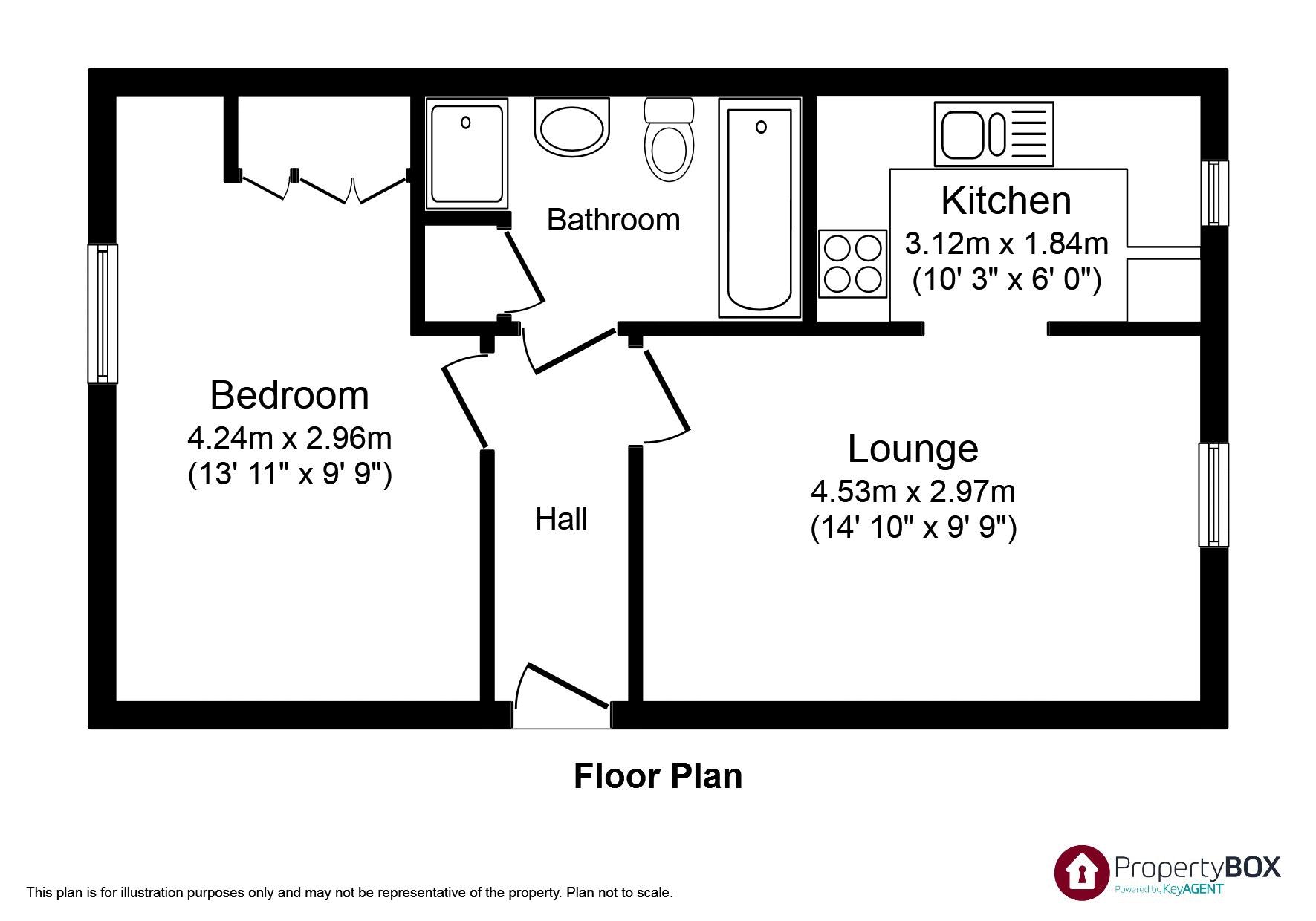 1 Bedrooms Flat for sale in Southmead Way, Walsall WS2