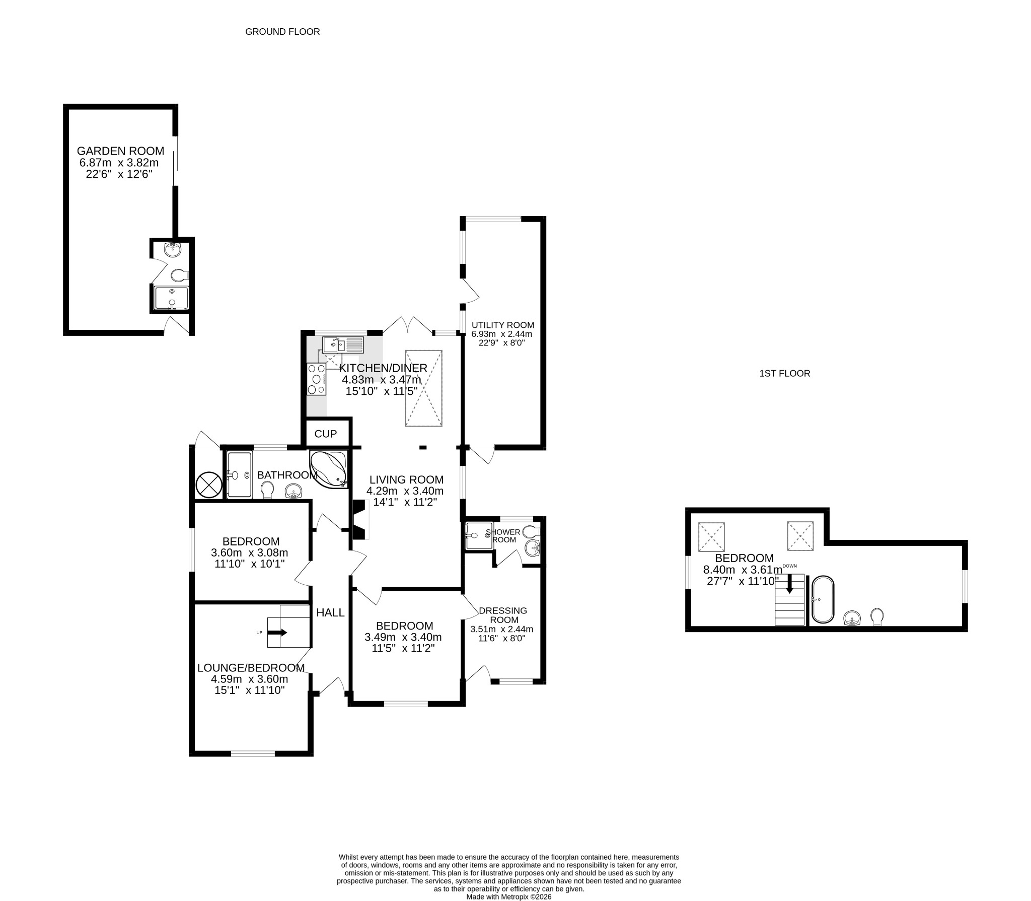 Ferndale, Pennance Lane, Redruth floorplan