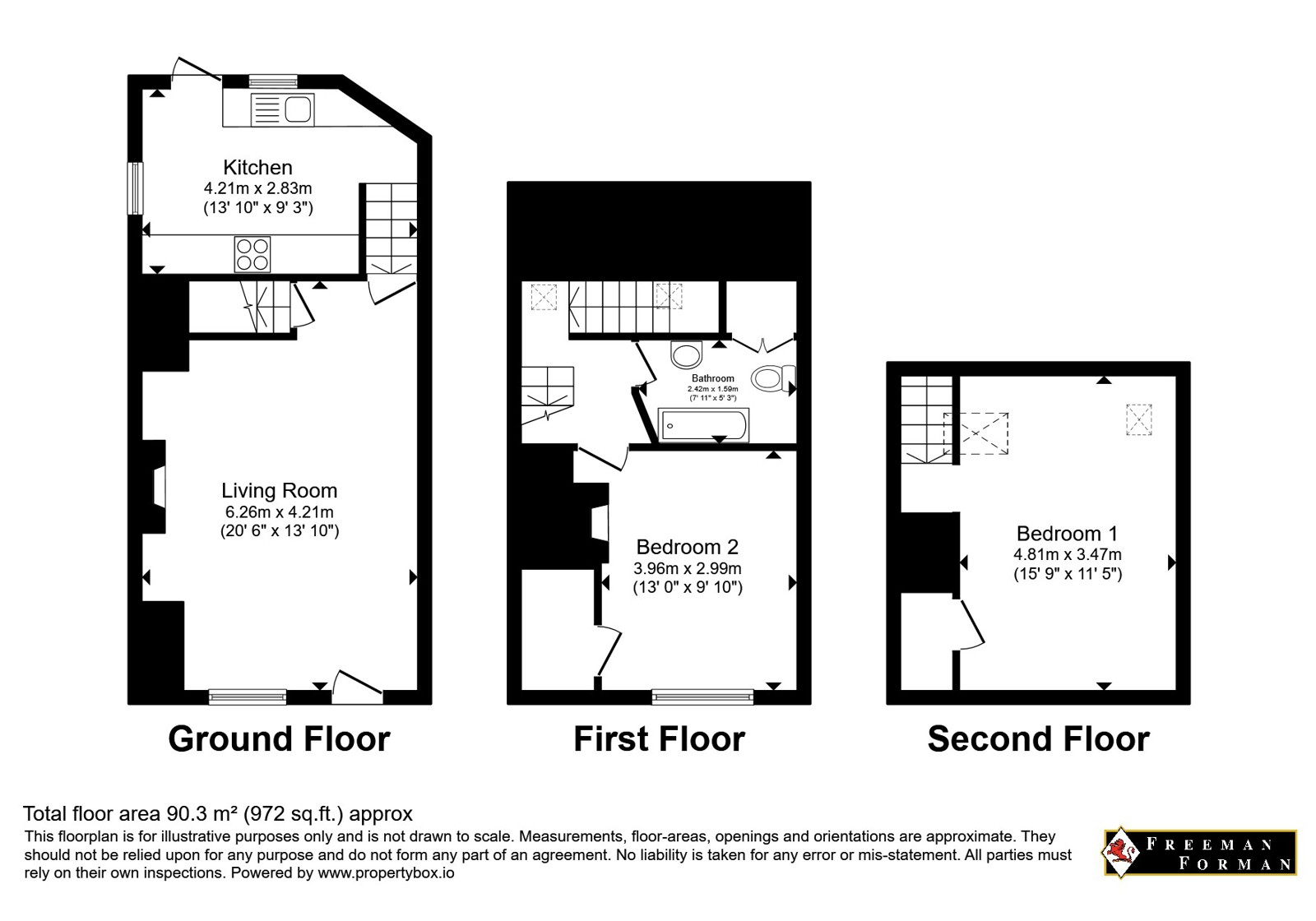 24, Fair Lane, East Sussex floorplan