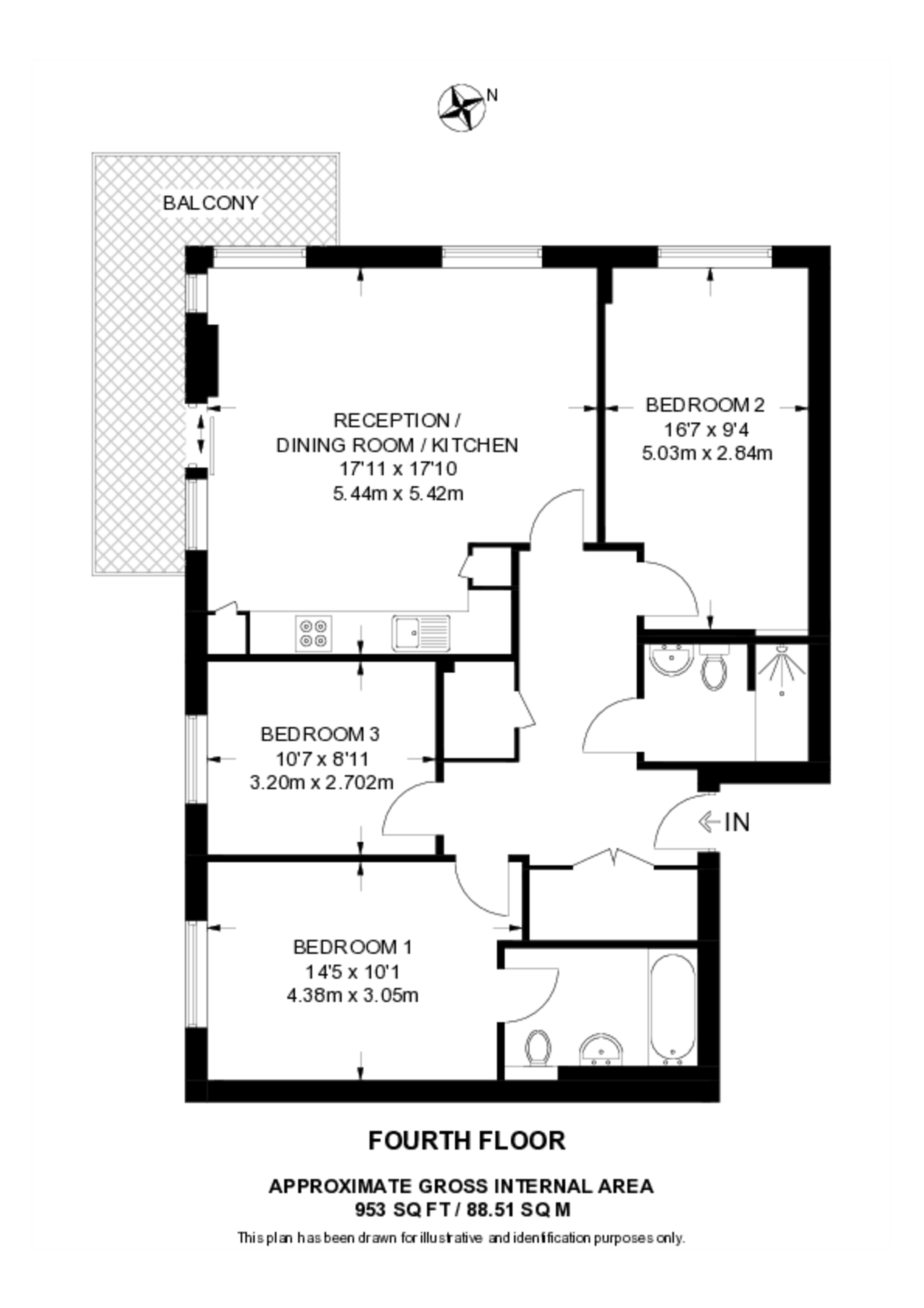 Warehouse Court, Woolwich Riverside floorplan
