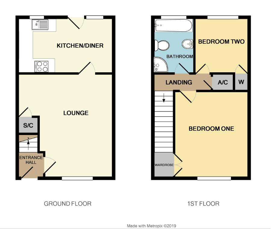 2 Bedrooms End terrace house for sale in Laphams Court, Longwell Green, Bristol BS30