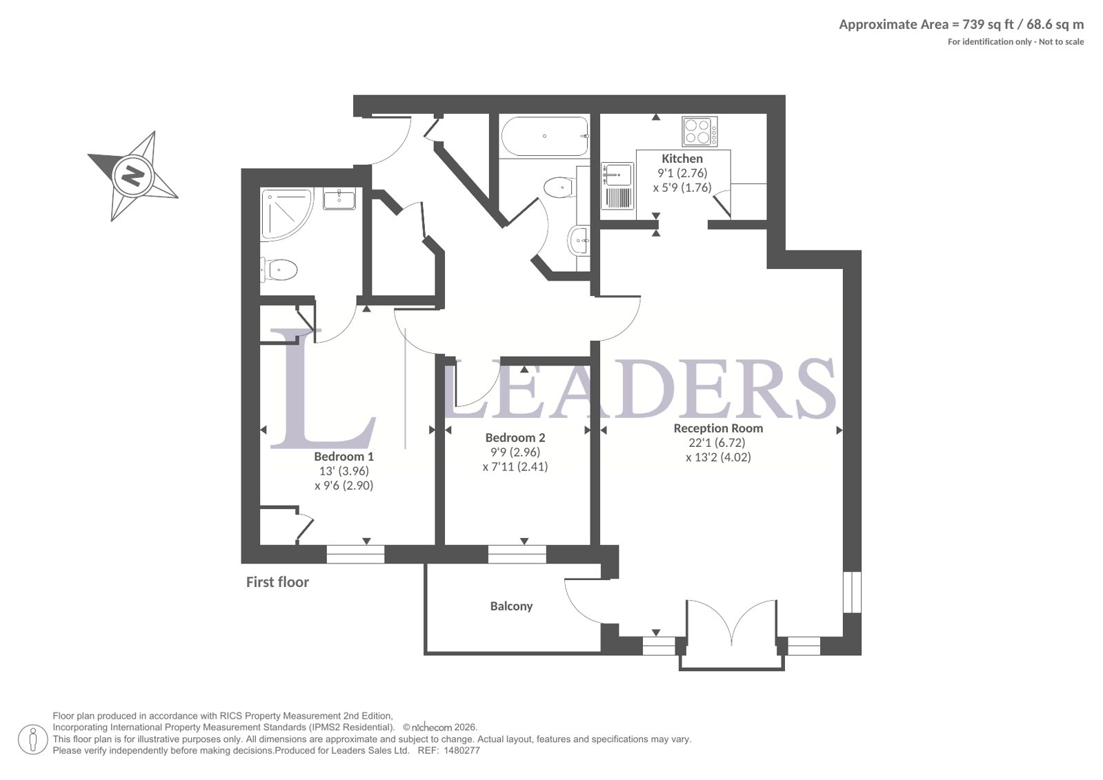 36, Swan Walk, Surrey floorplan