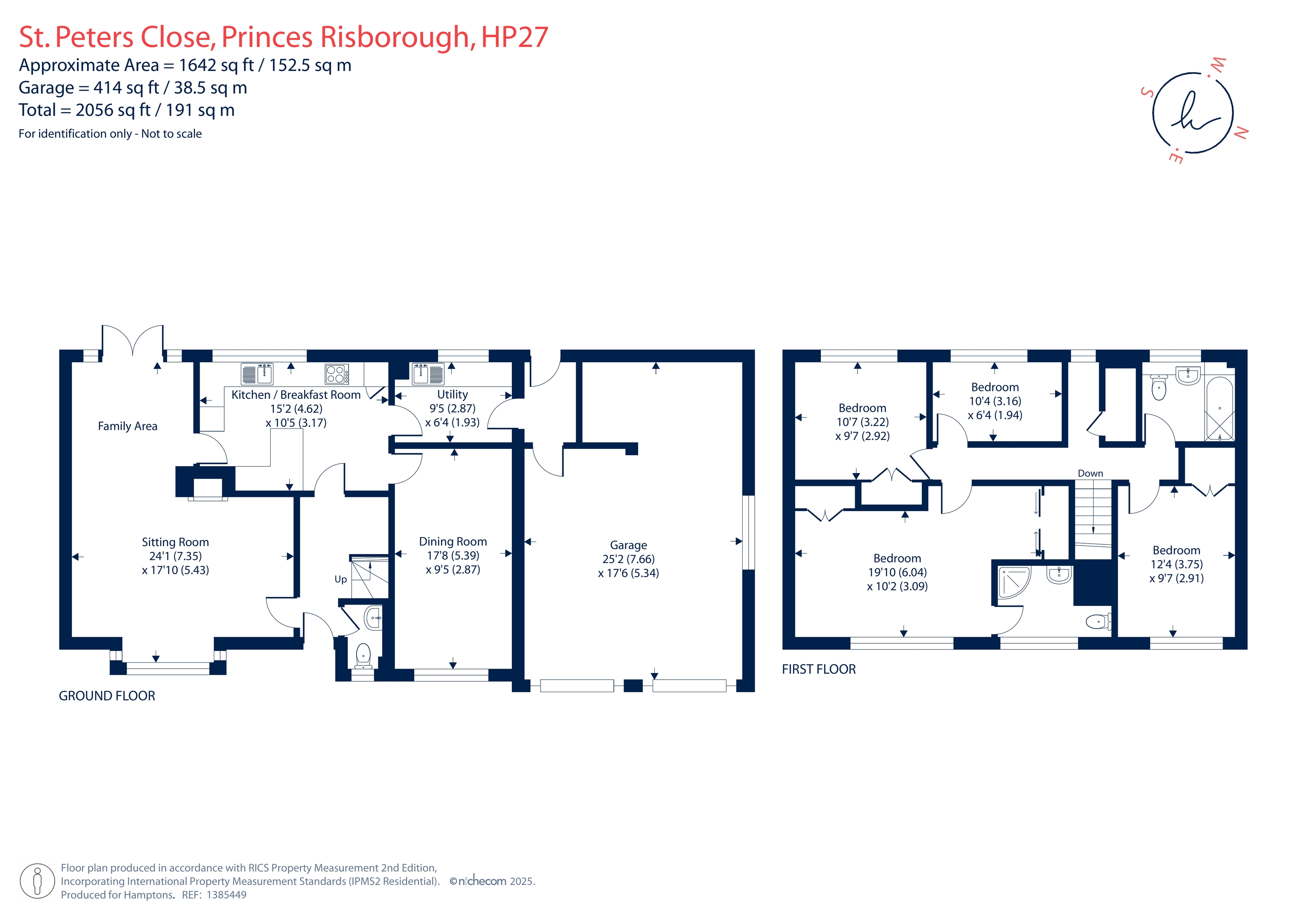 7, St. Peters Close, Speen floorplan