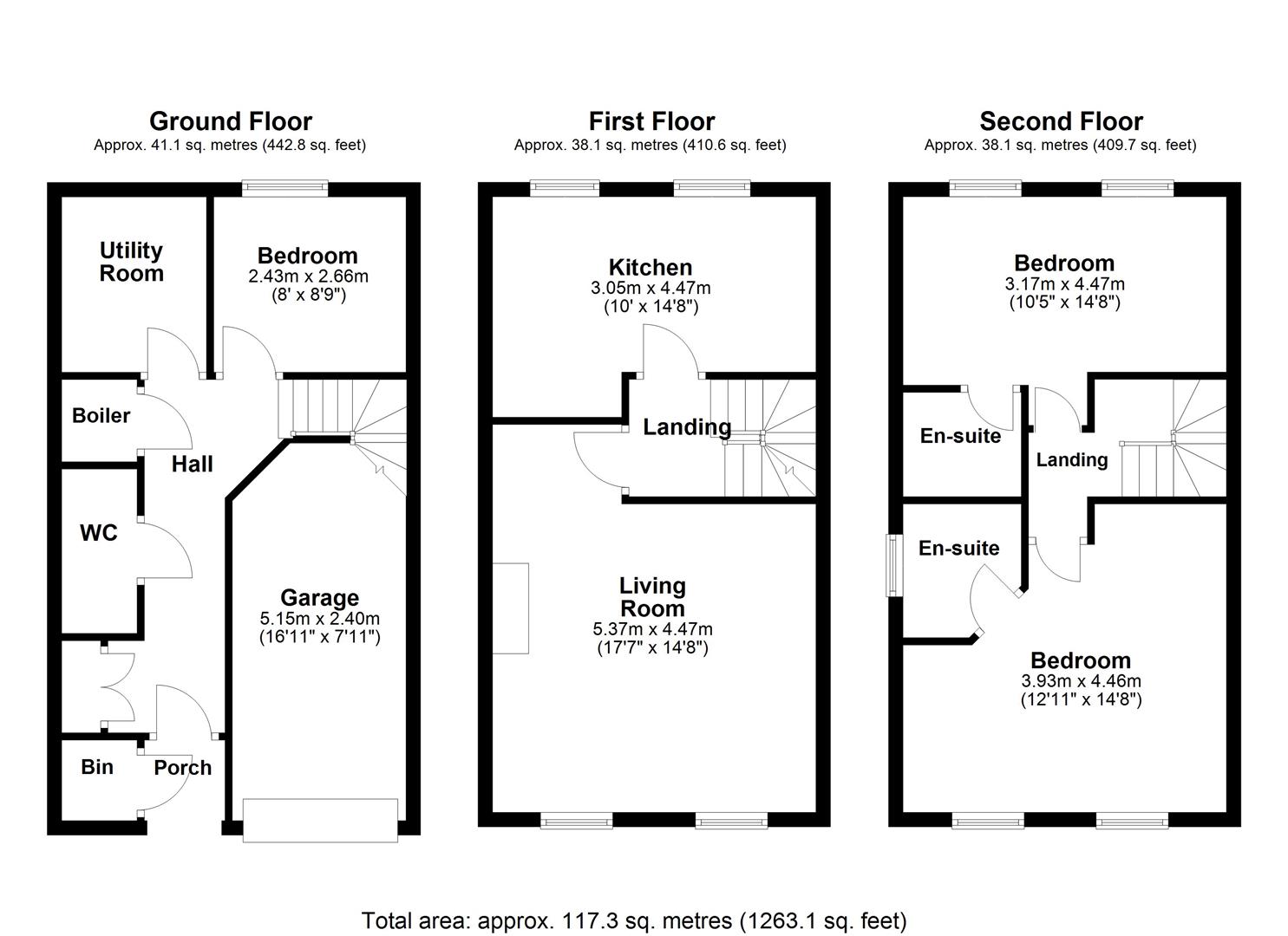 6, Yateholm Drive, Bradford floorplan