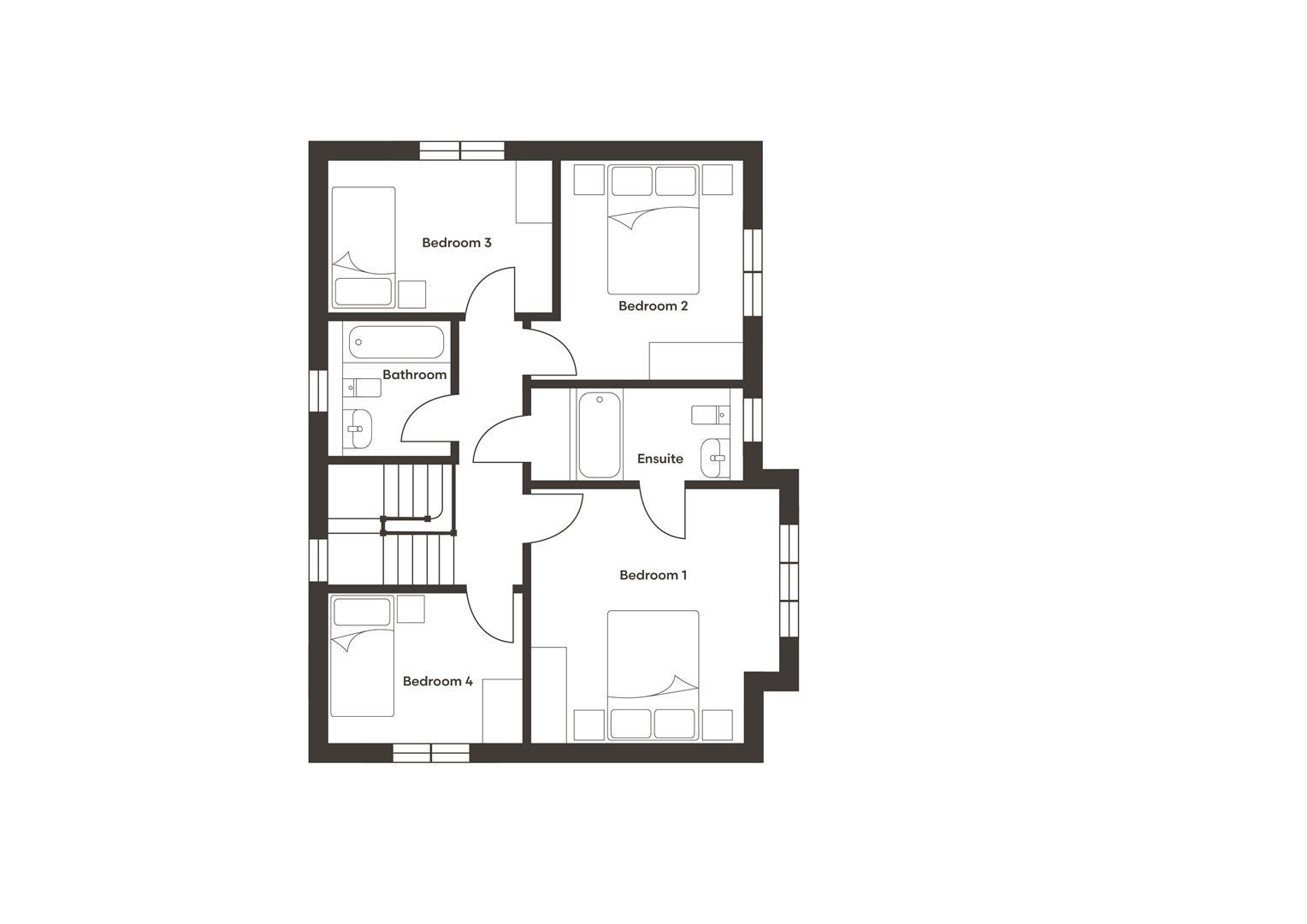 Plot 50, Buckingham, Appleton View, Shuttlewood Road, Bolsover floorplan