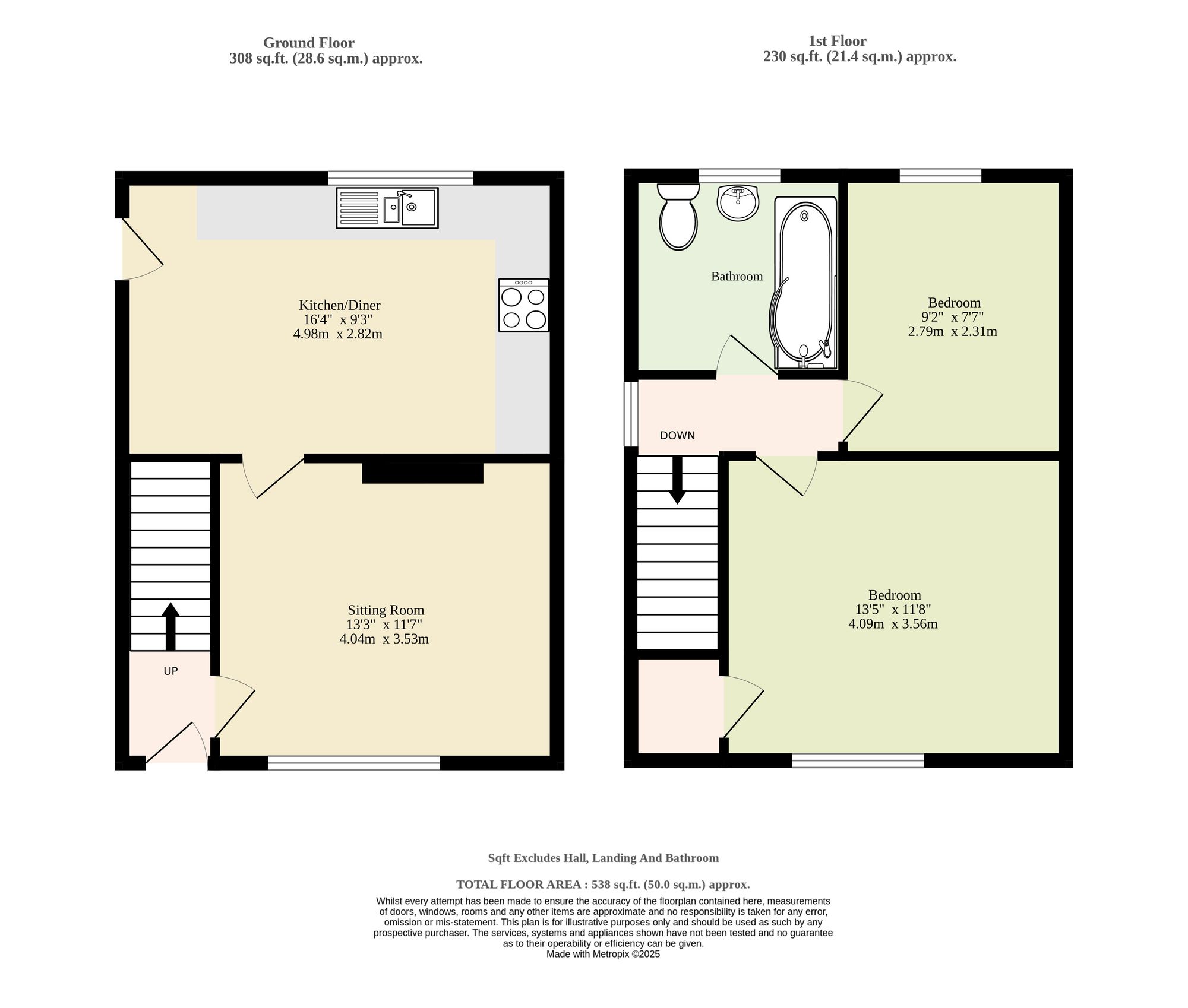 43 Cromes Place, Norwich floorplan