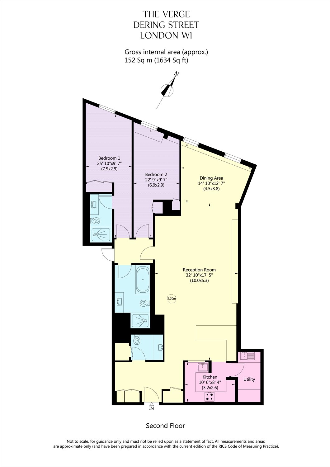 Verge Apartments, London floorplan