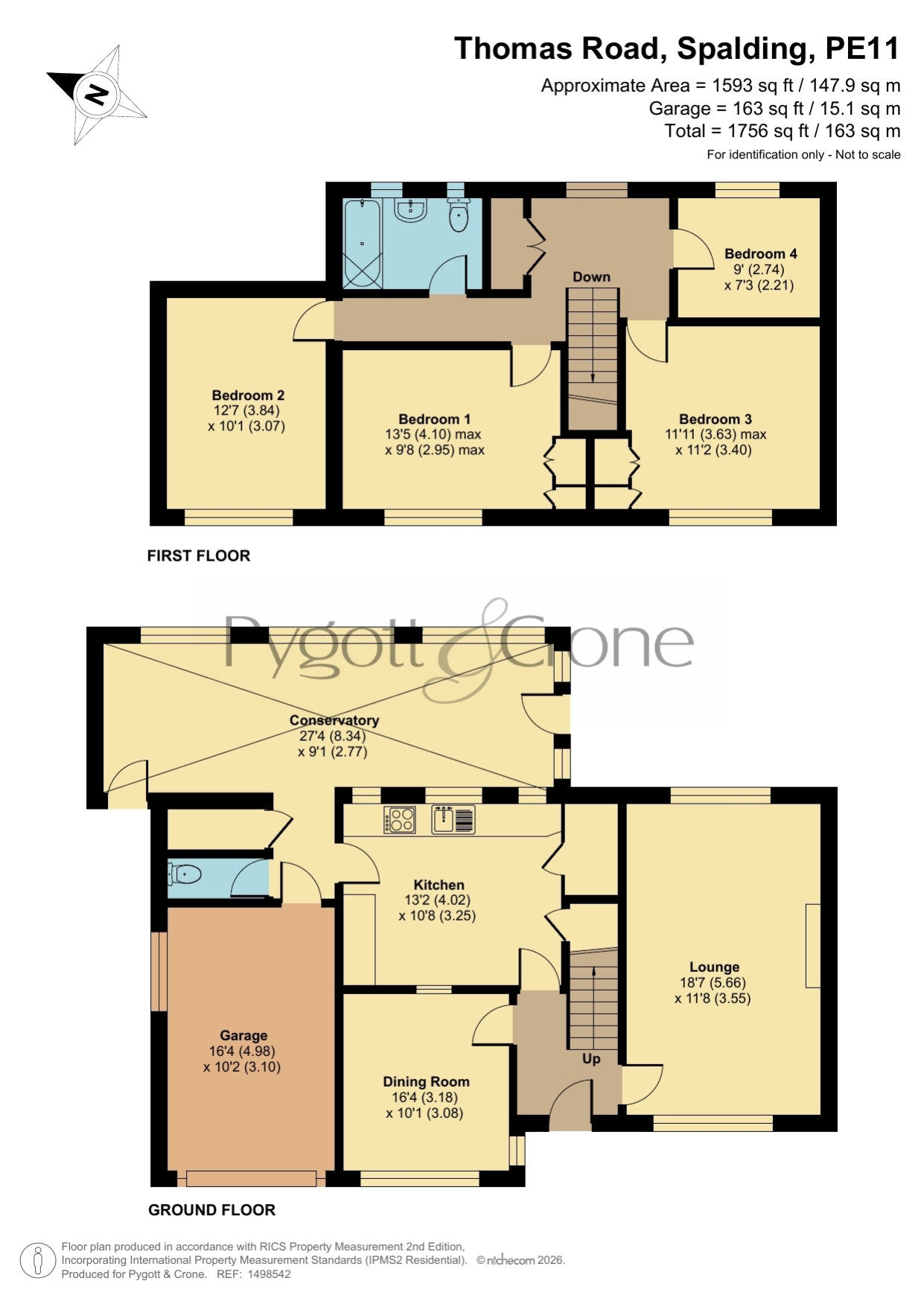 77, St. Thomas Road, Spalding floorplan