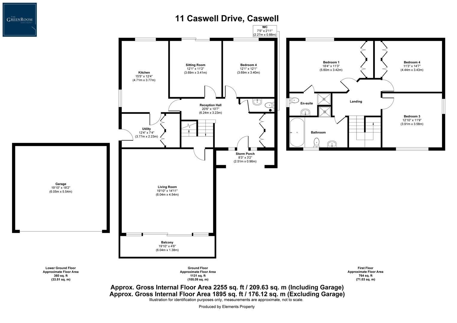 11, Caswell Drive, Swansea floorplan