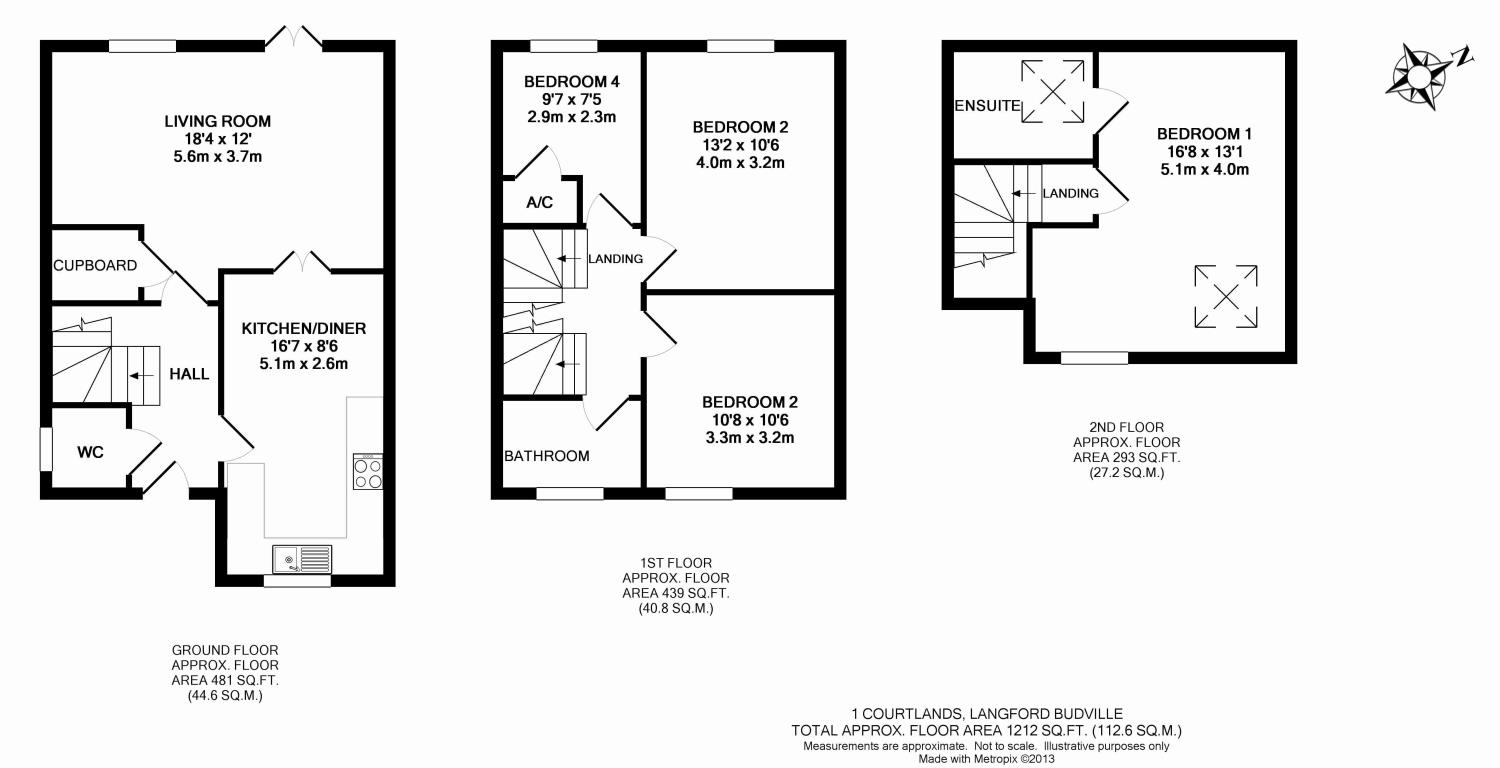 Courtlands, Wellington floorplan