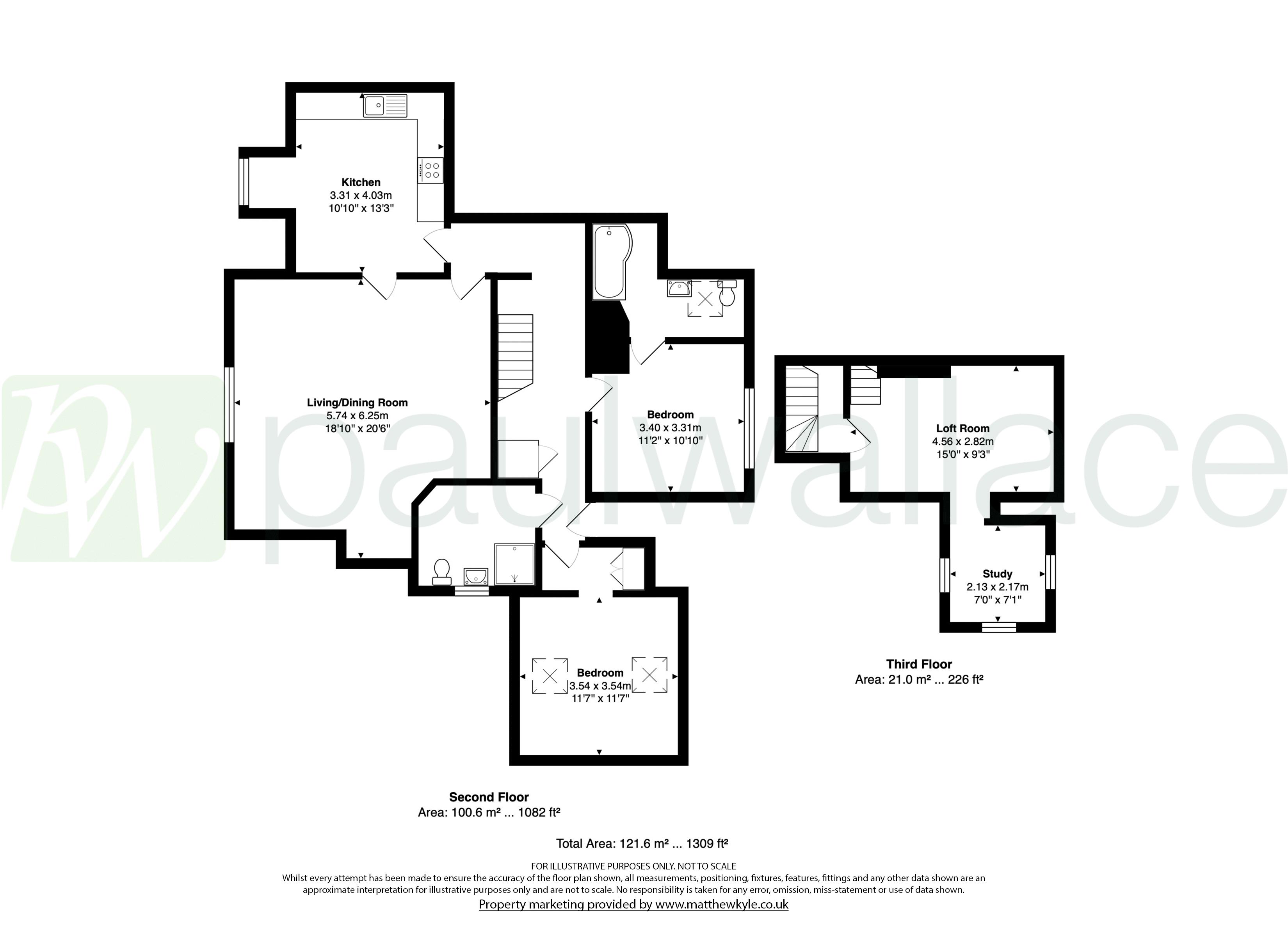4, St. Cross Chambers, Hoddesdon floorplan