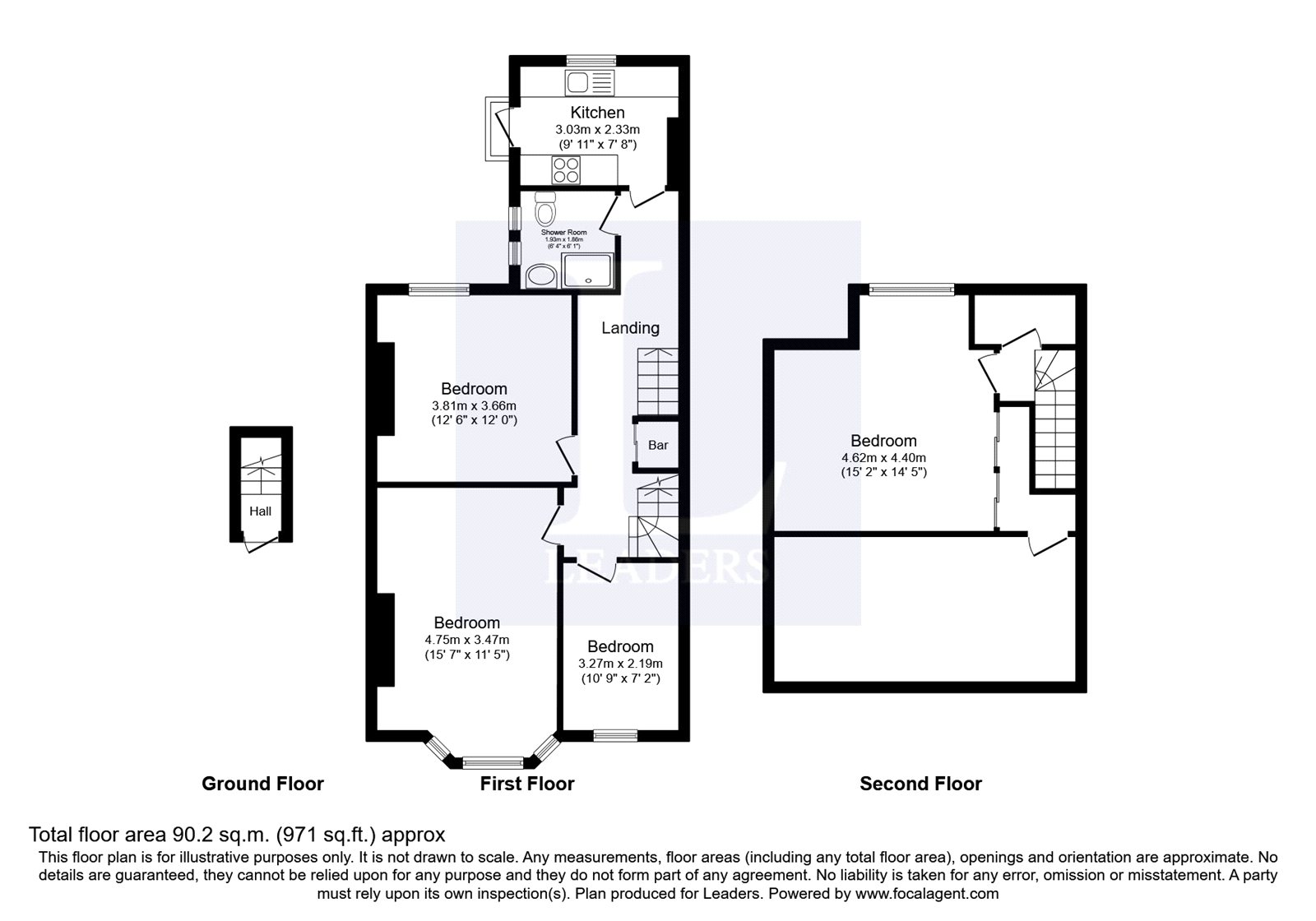 155A, Kings Road, Kingston upon Thames floorplan