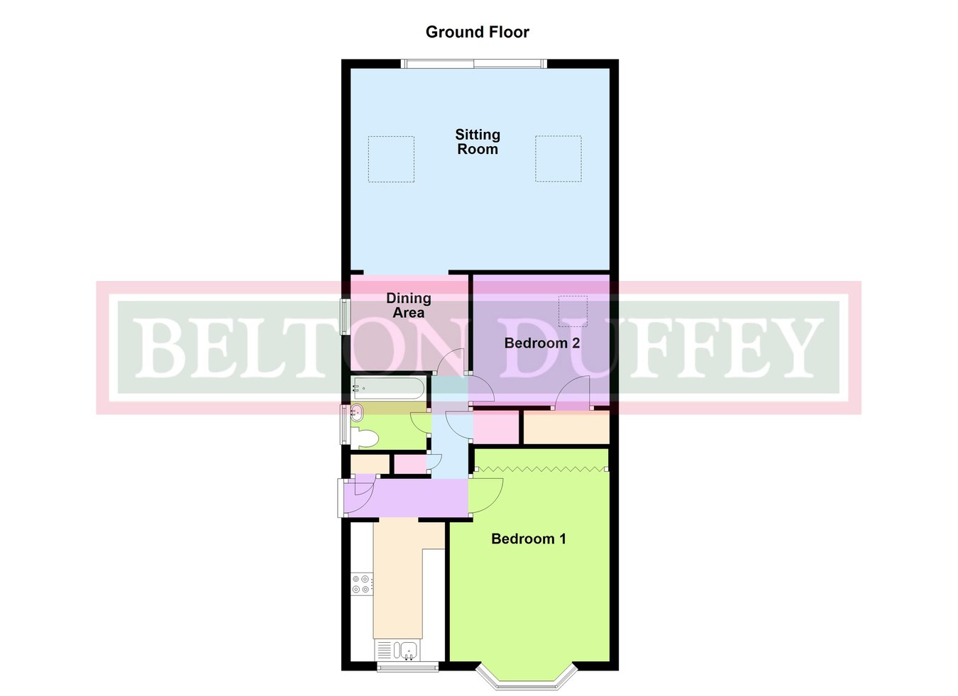 17, Nourse Drive, Heacham floorplan