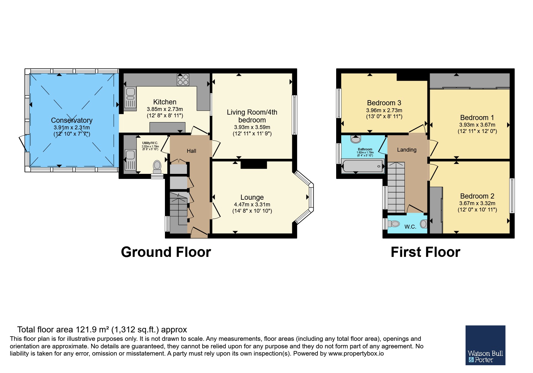 High Park Road, Isle of Wight floorplan