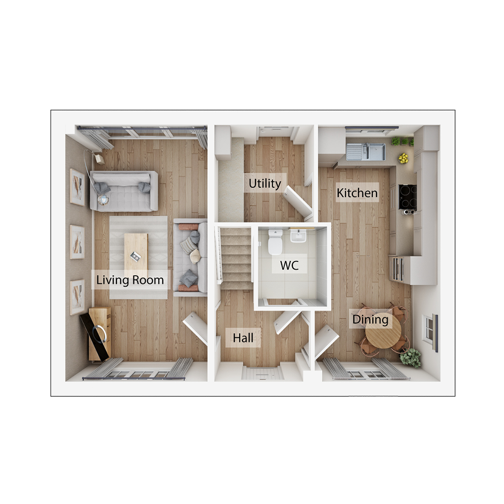 42, Woodlands Lane, Windlesham floorplan