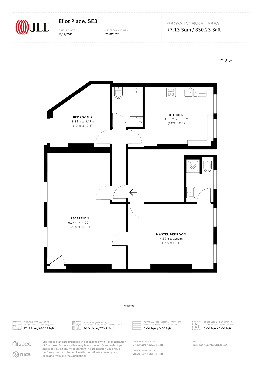 2 Bedrooms  to rent in Eliot Place, London SE3