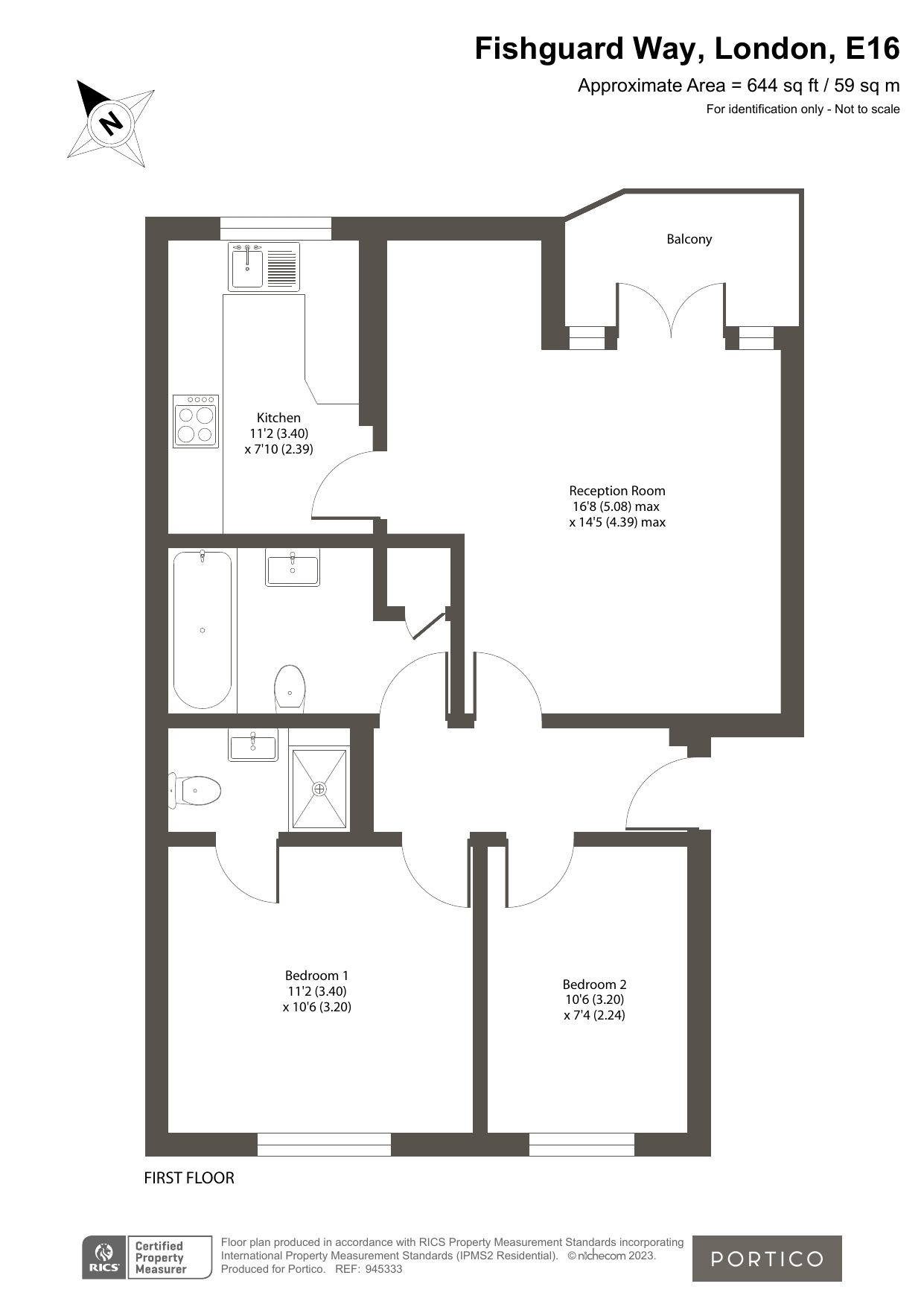 Fishguard Way, London, London E16, 2 bedroom flat for sale - 63981254 ...