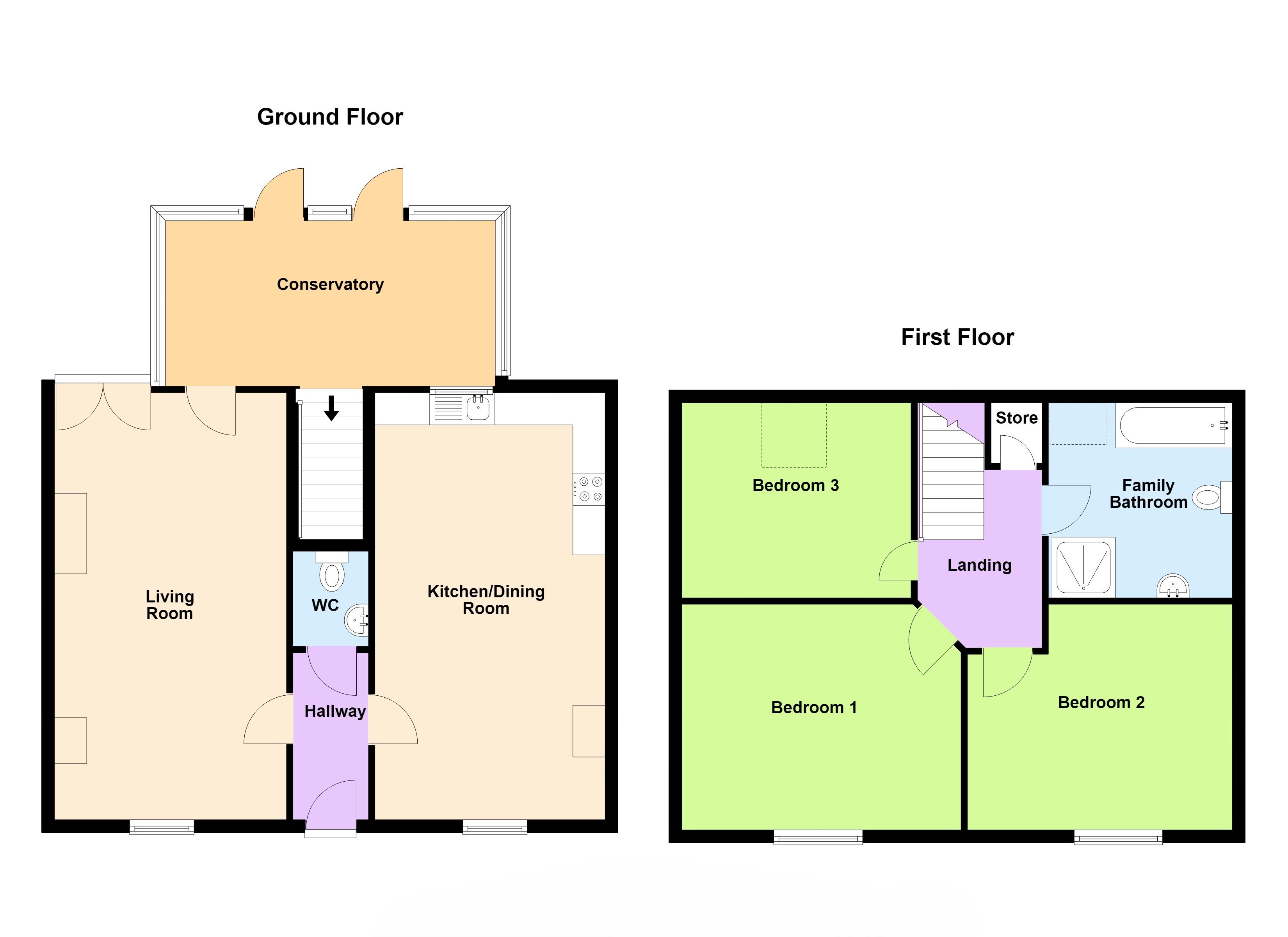 23, Northfield Road, Pembrokeshire floorplan