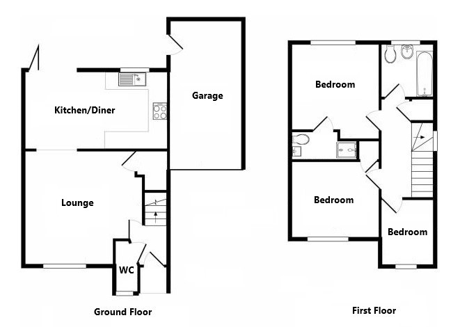 Hawk Drive, Sandy floorplan