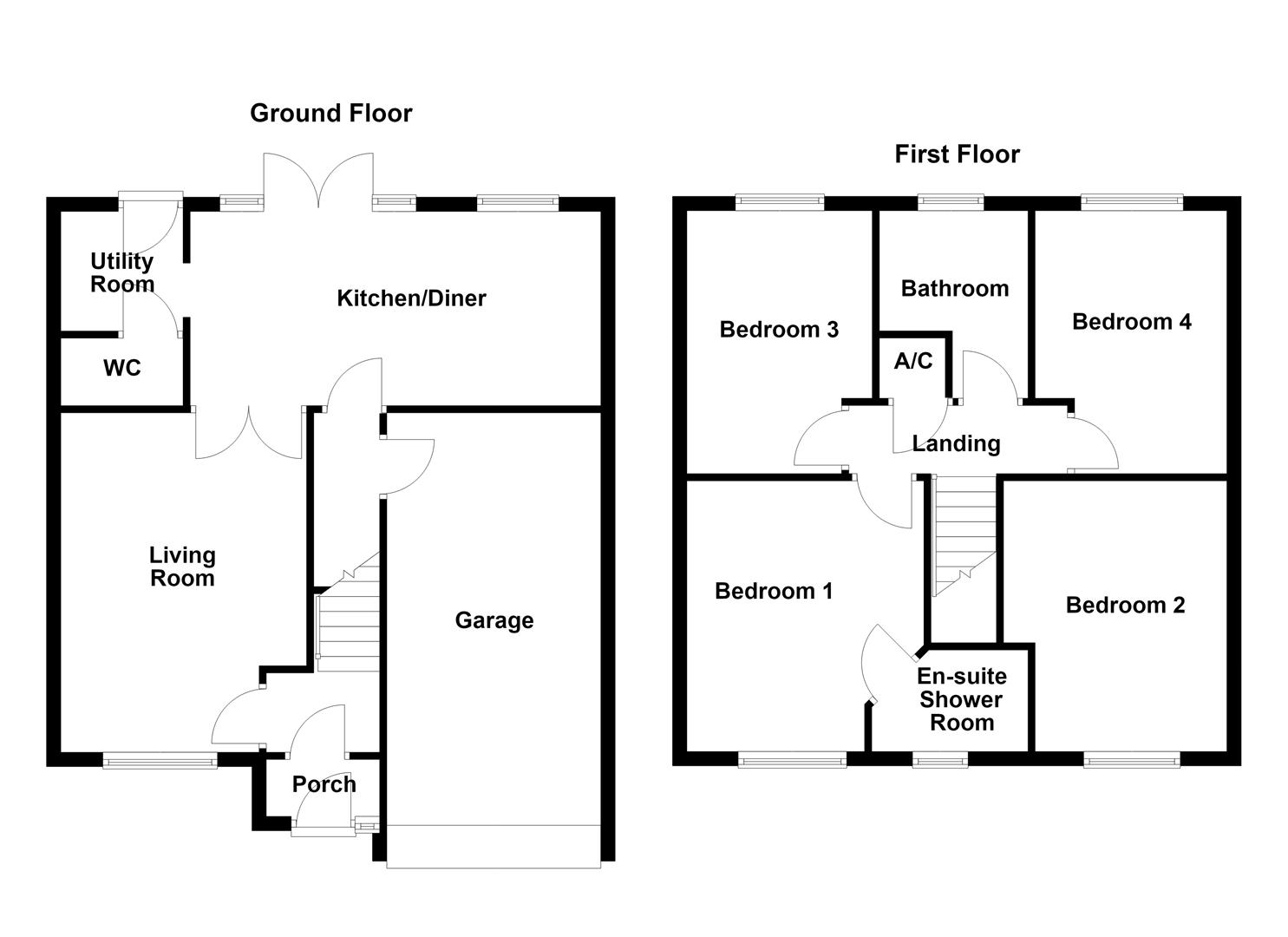 Forage Way, Wakefield floorplan