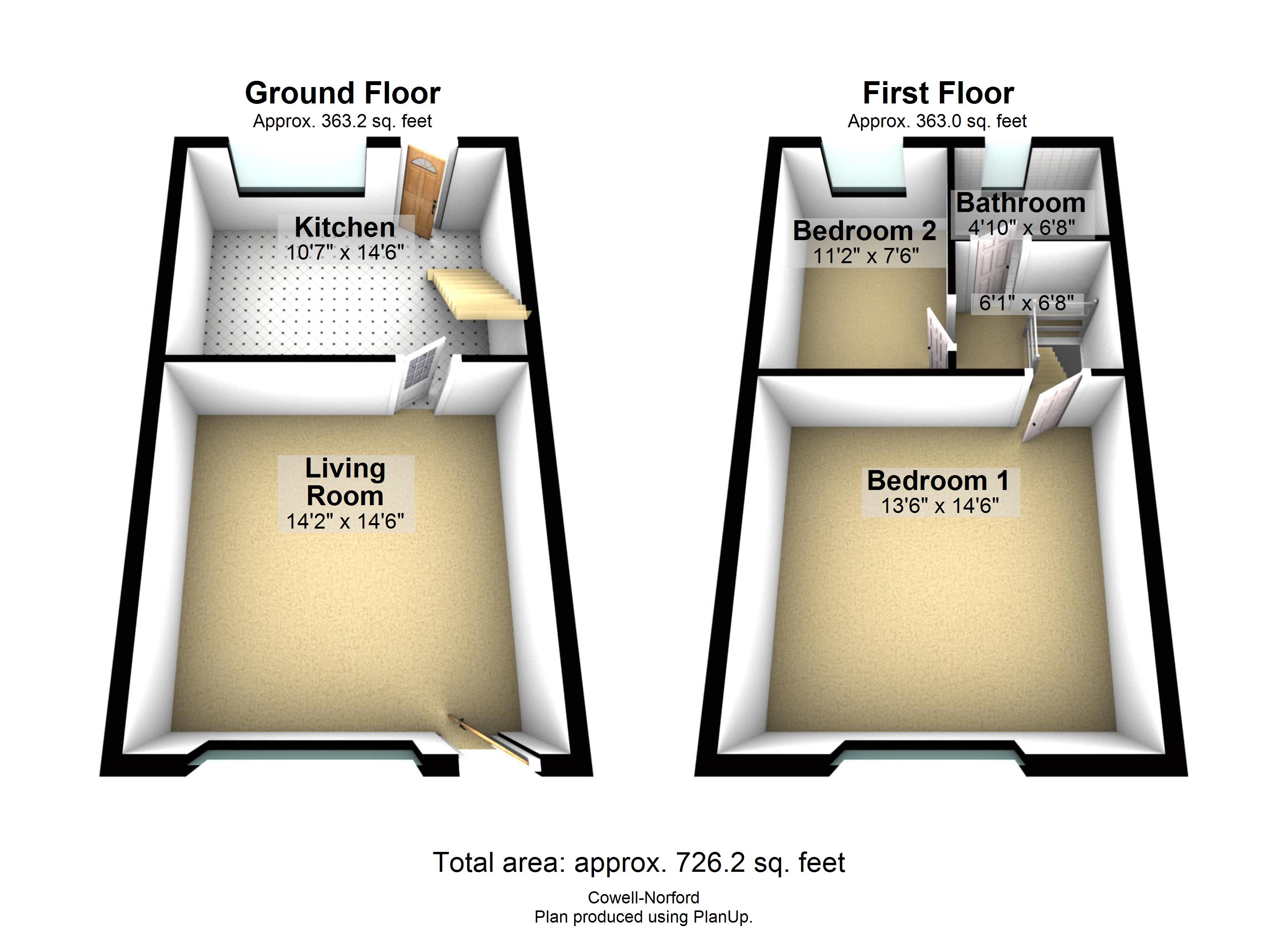 2 Bedrooms Terraced house to rent in Holmes Street, Rochdale, Greater Manchester OL12