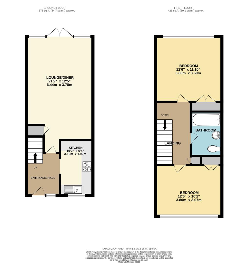 74, Edgewood Drive, Orpington floorplan
