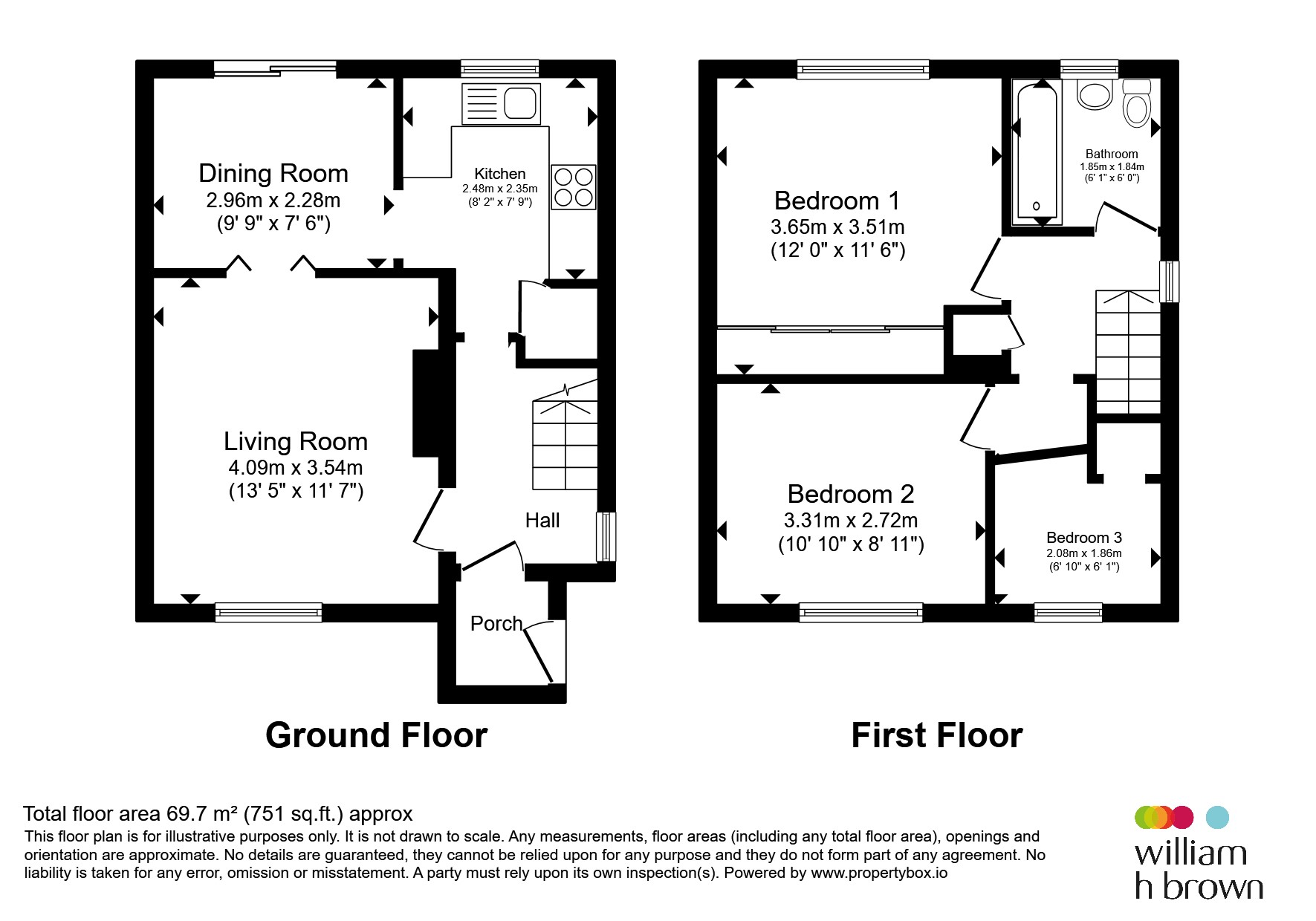 45, Shaw Leys, Leeds floorplan