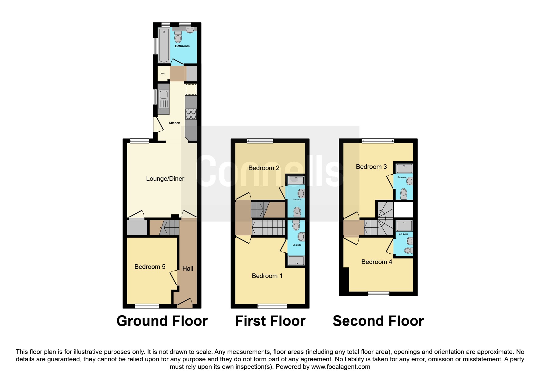 203, Humber Avenue, Coventry floorplan